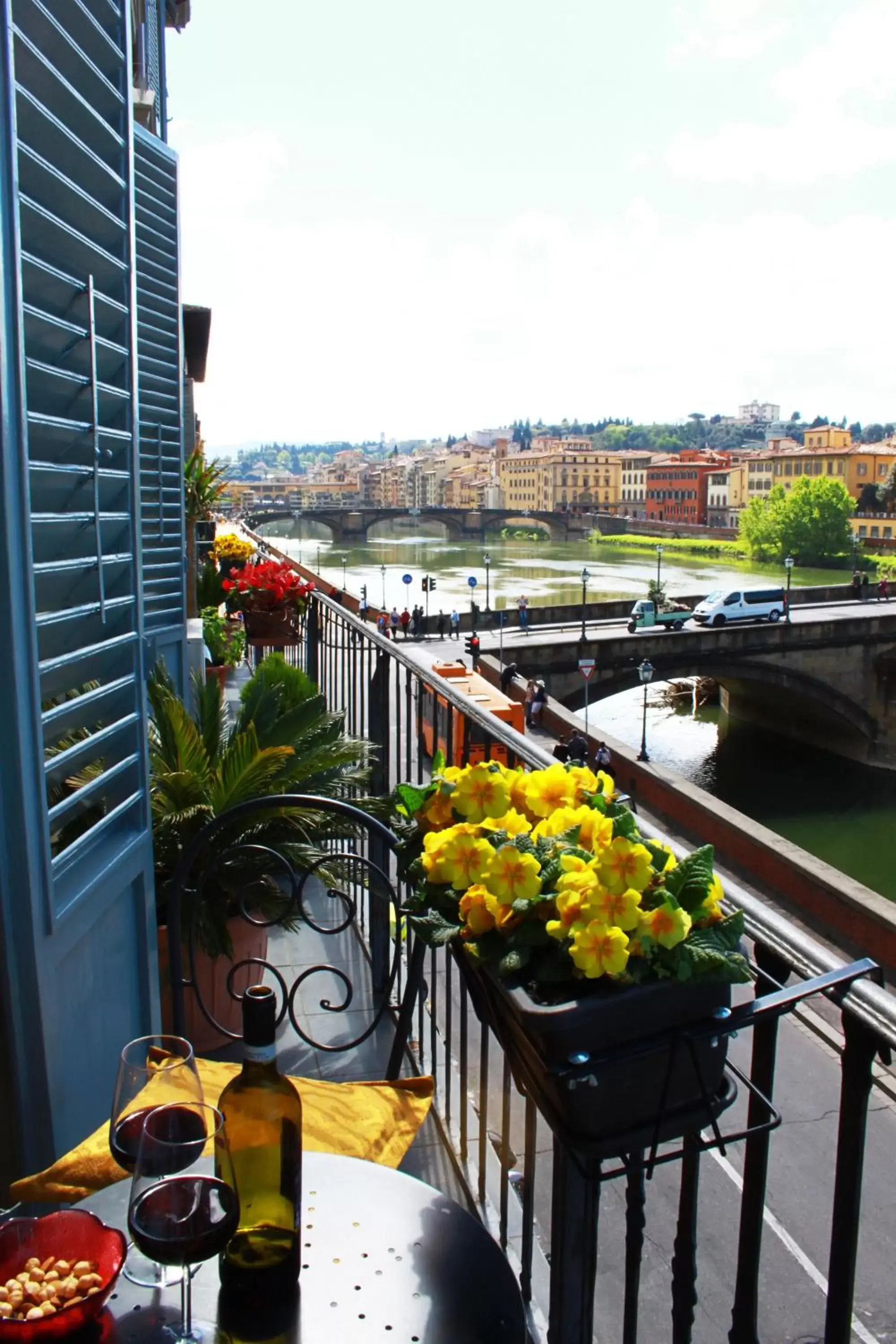 Balcony/Terrace in Residenza Vespucci