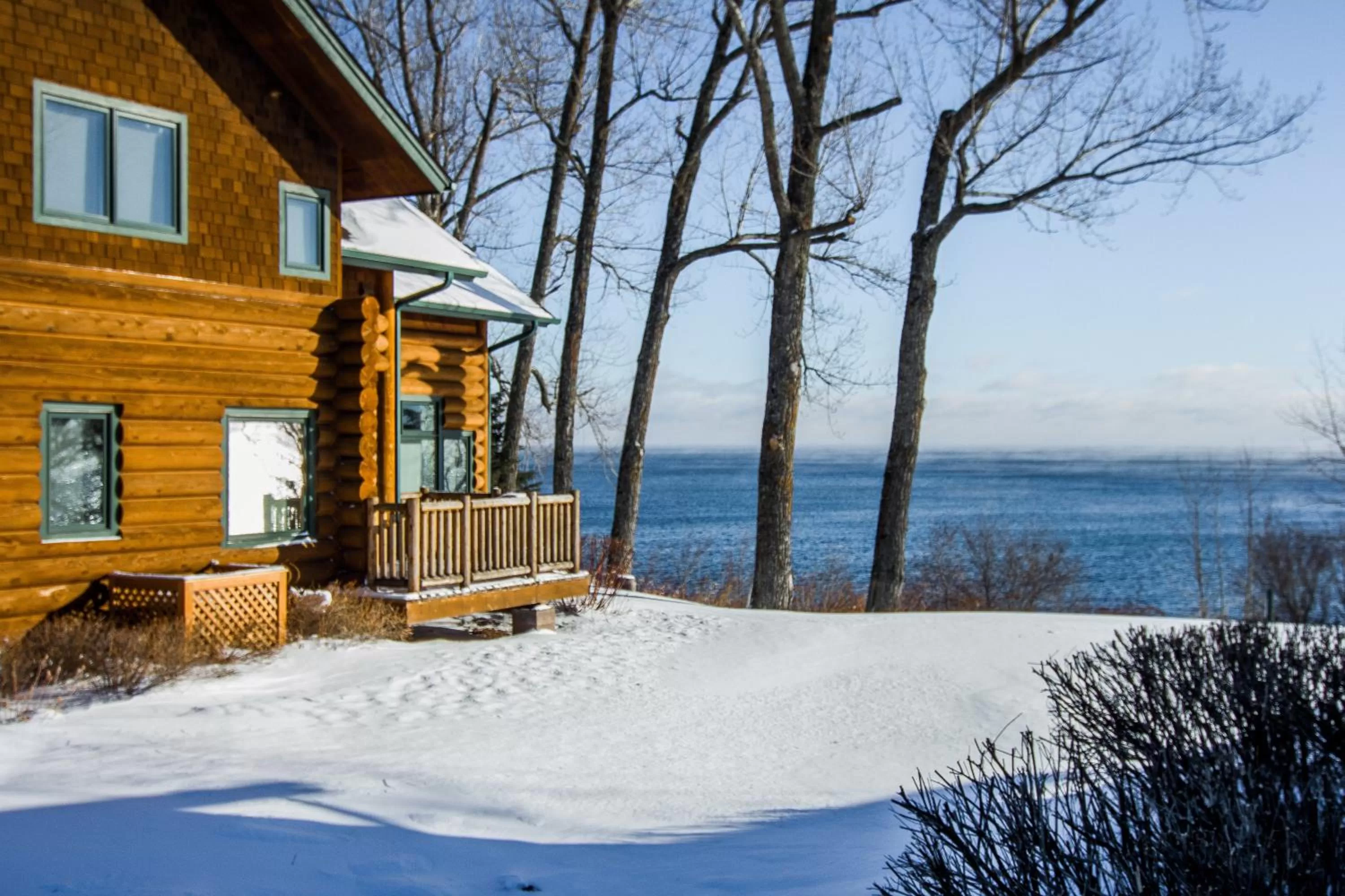 View (from property/room), Winter in Grand Superior Lodge