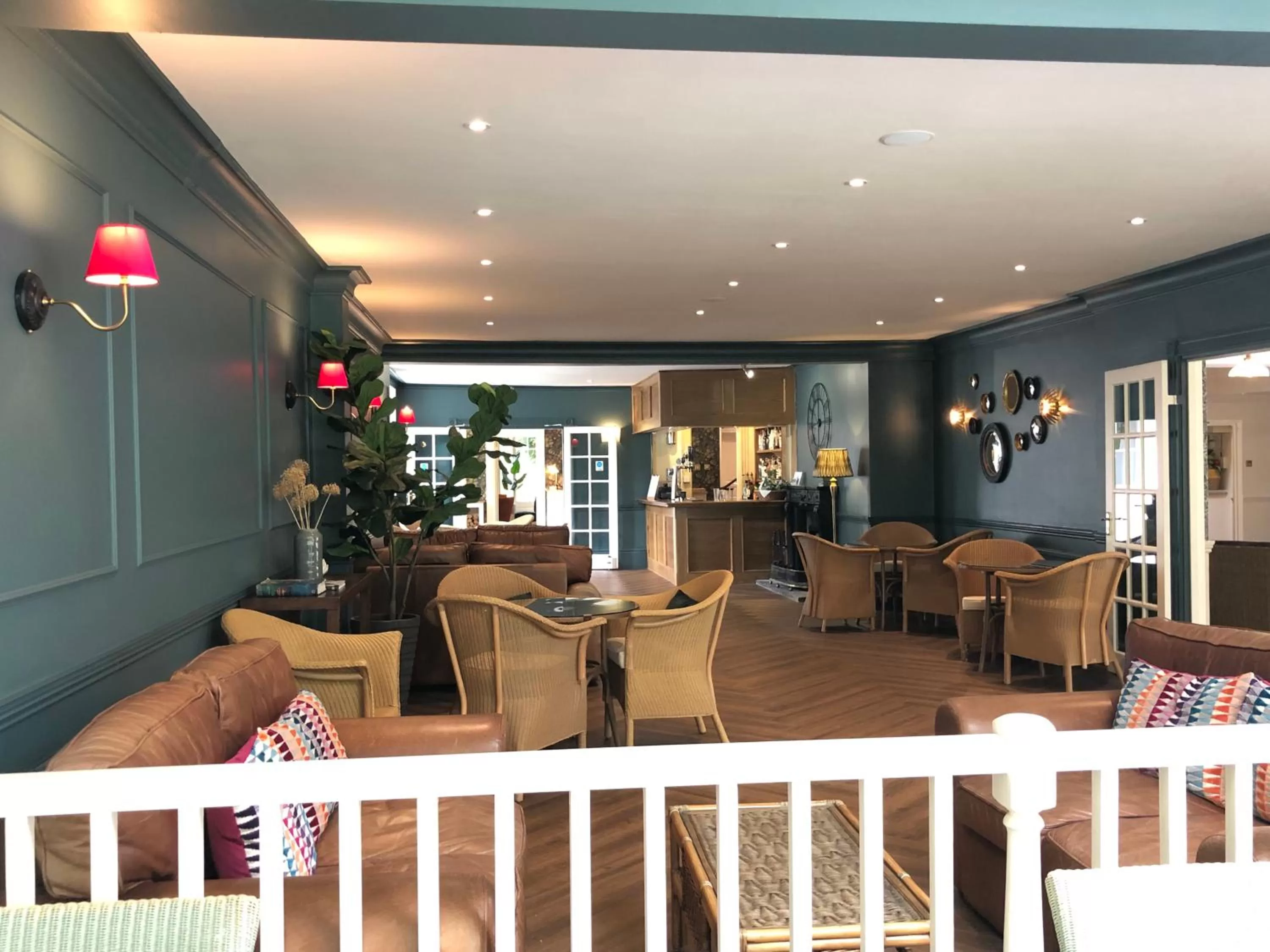 Restaurant/places to eat in Flackley Ash Country House Hotel