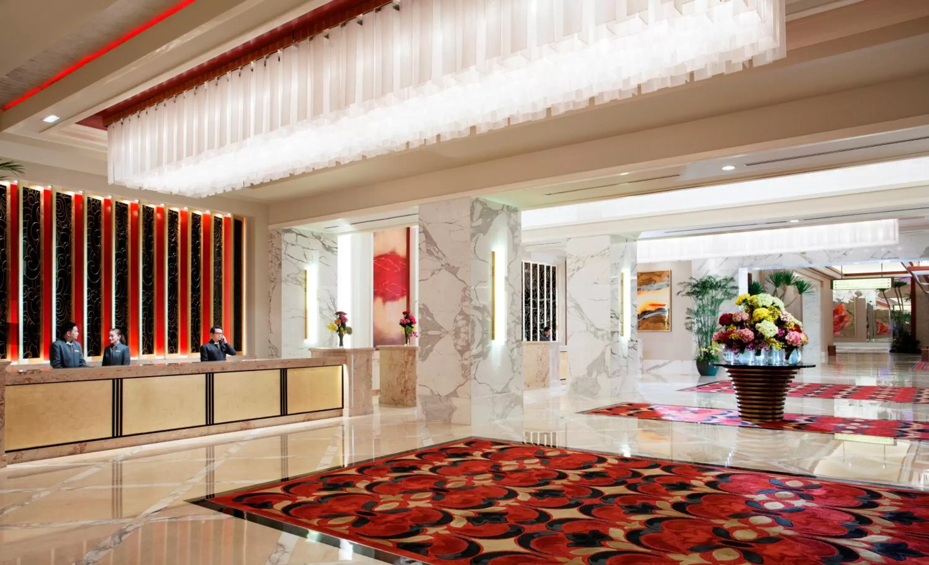 Lobby or reception in Solaire Resort Entertainment City