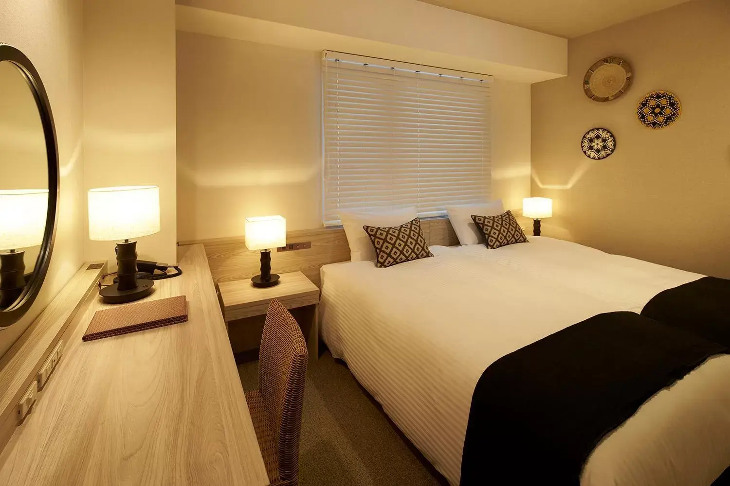 Bed in DEL style Osaka Higashi Temma by Daiwa Roynet Hotel Bed in DEL style Osaka Higashi Temma by Daiwa Roynet Hotel