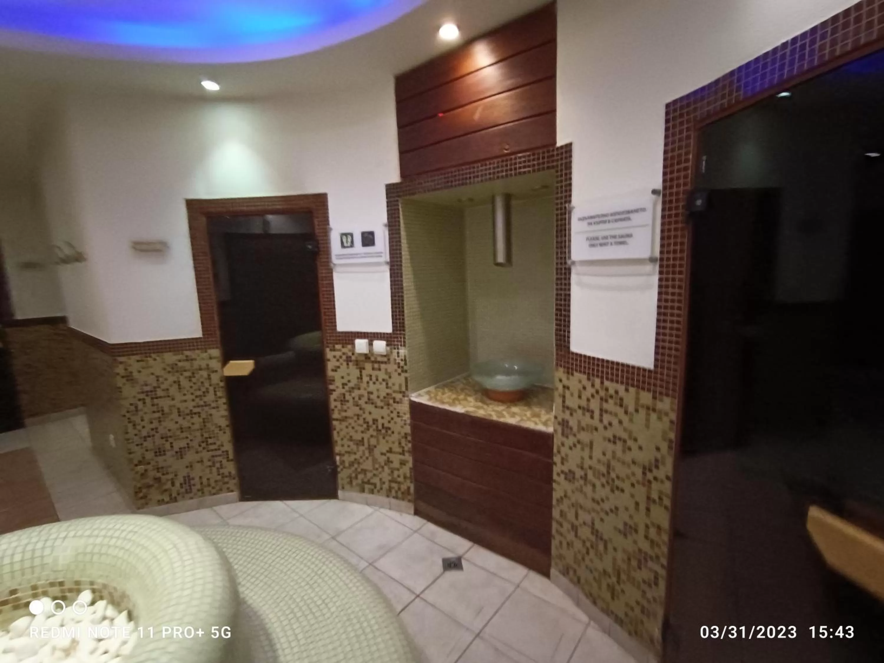 Sauna in Studio D06, Green Life Bansko