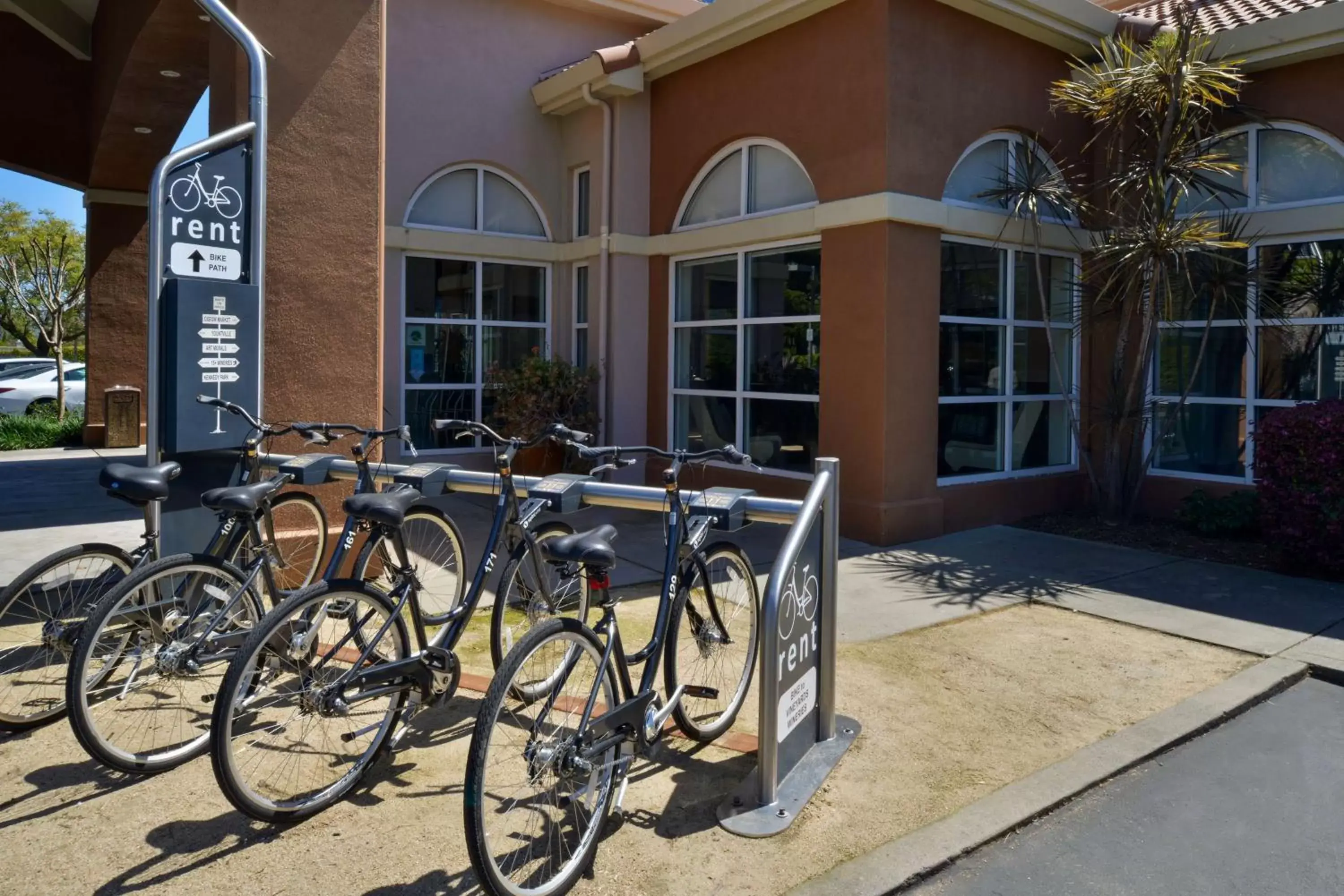 Cycling in Hilton Garden Inn Napa
