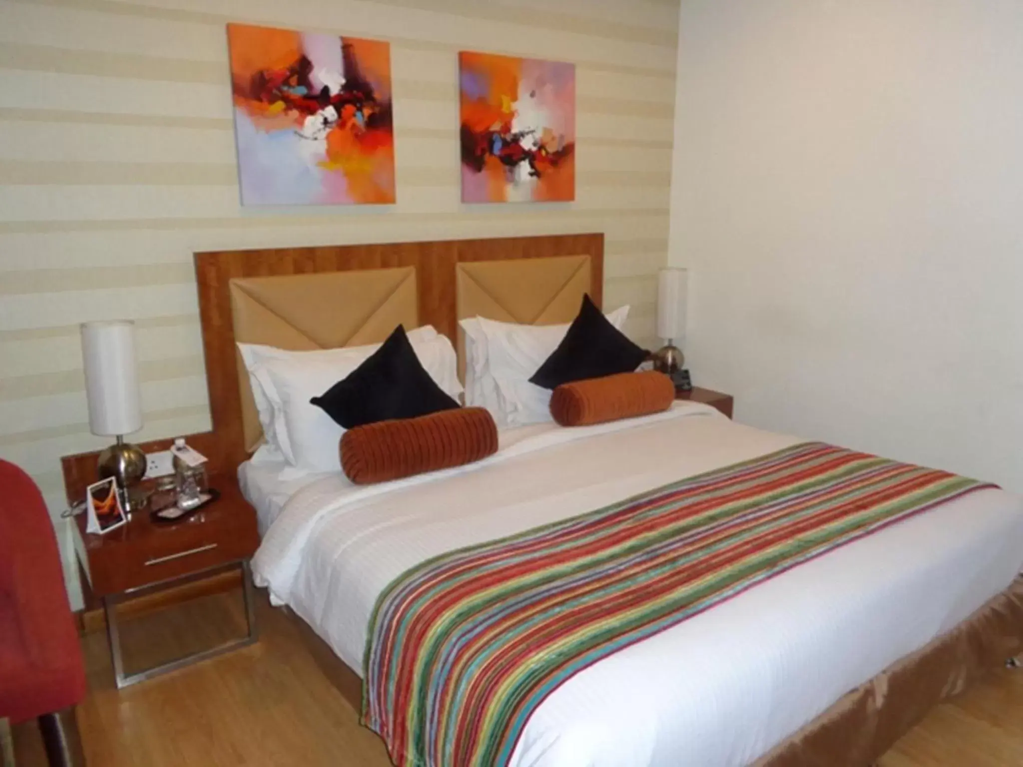 Photo of the whole room, Bed in Ramada Ahmedabad