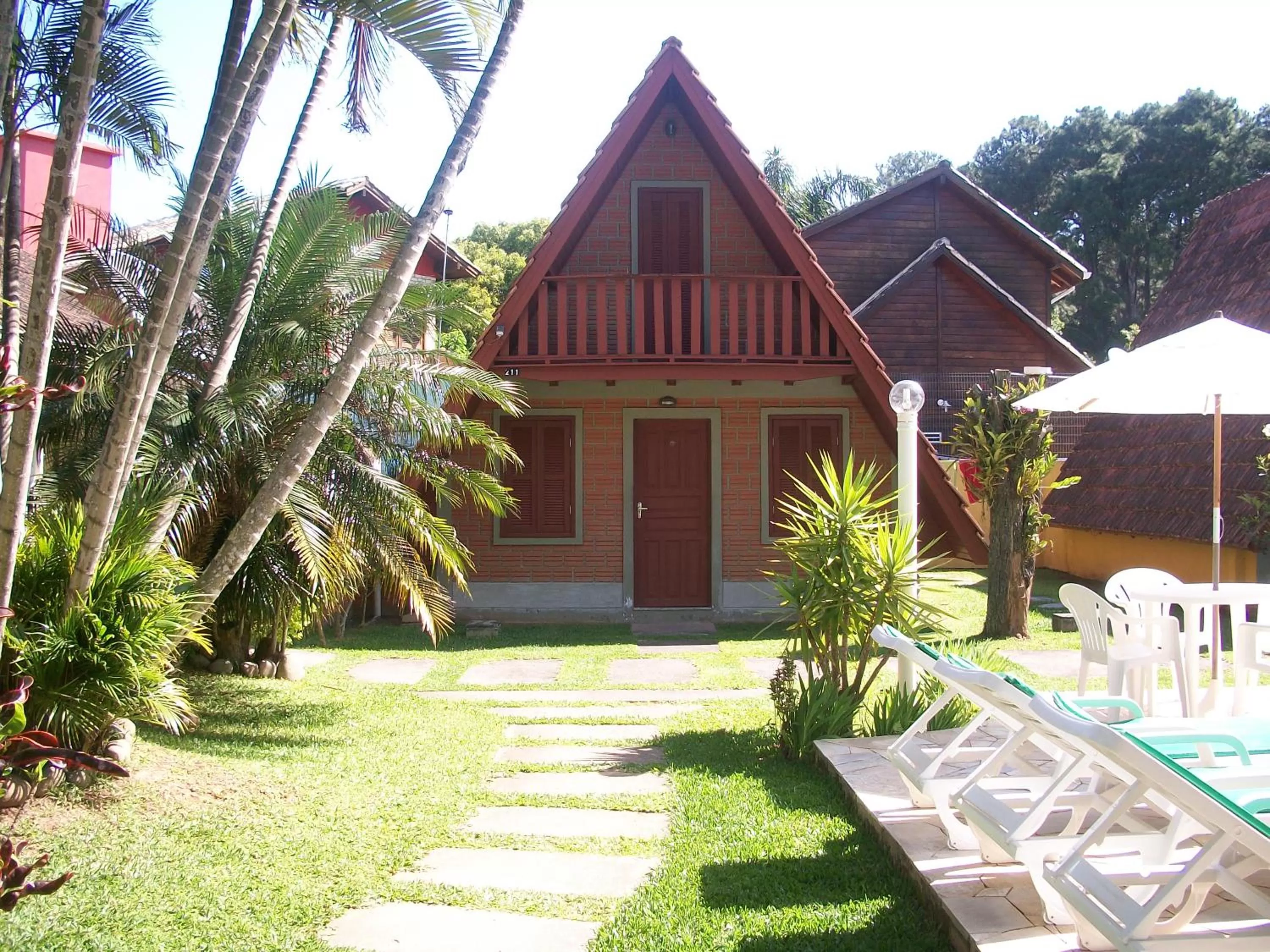 Garden in Pousada Farol da Barra