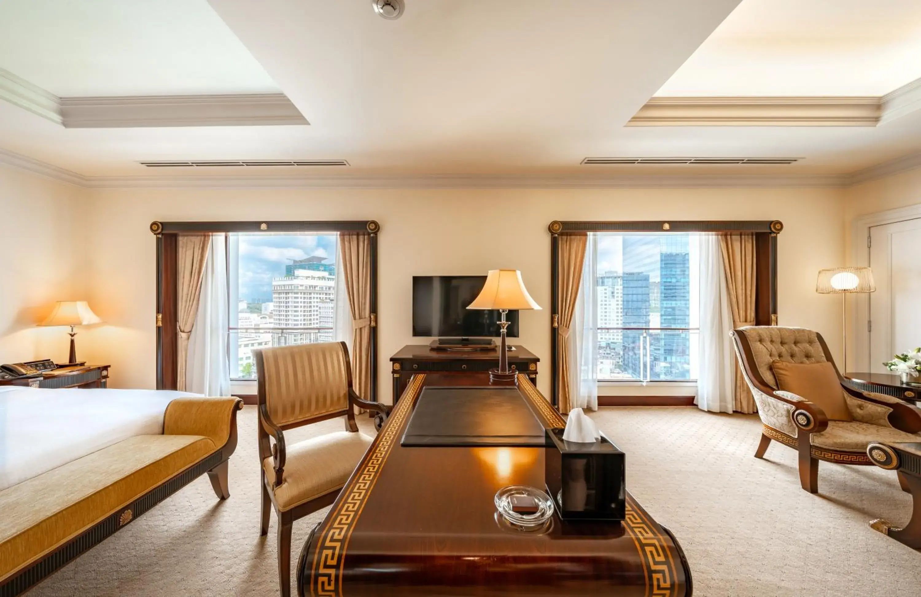 Seating area in Lotte Hotel Saigon