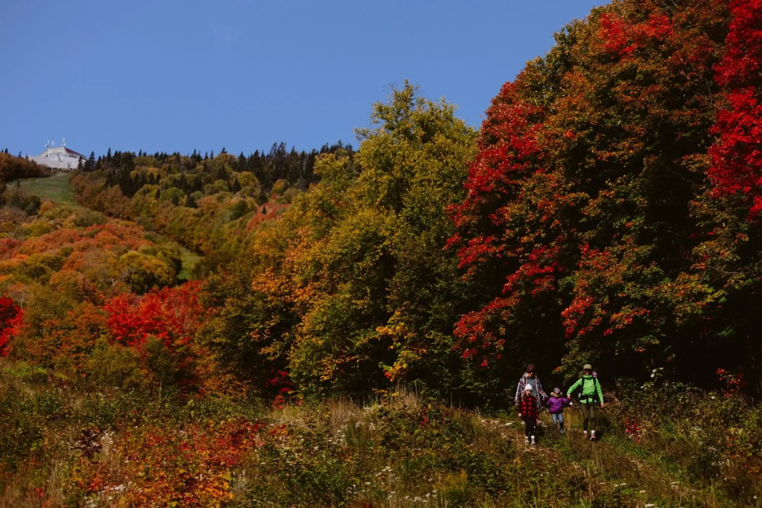 Hiking in Delta Hotels by Marriott Mont Sainte-Anne, Resort & Convention Center