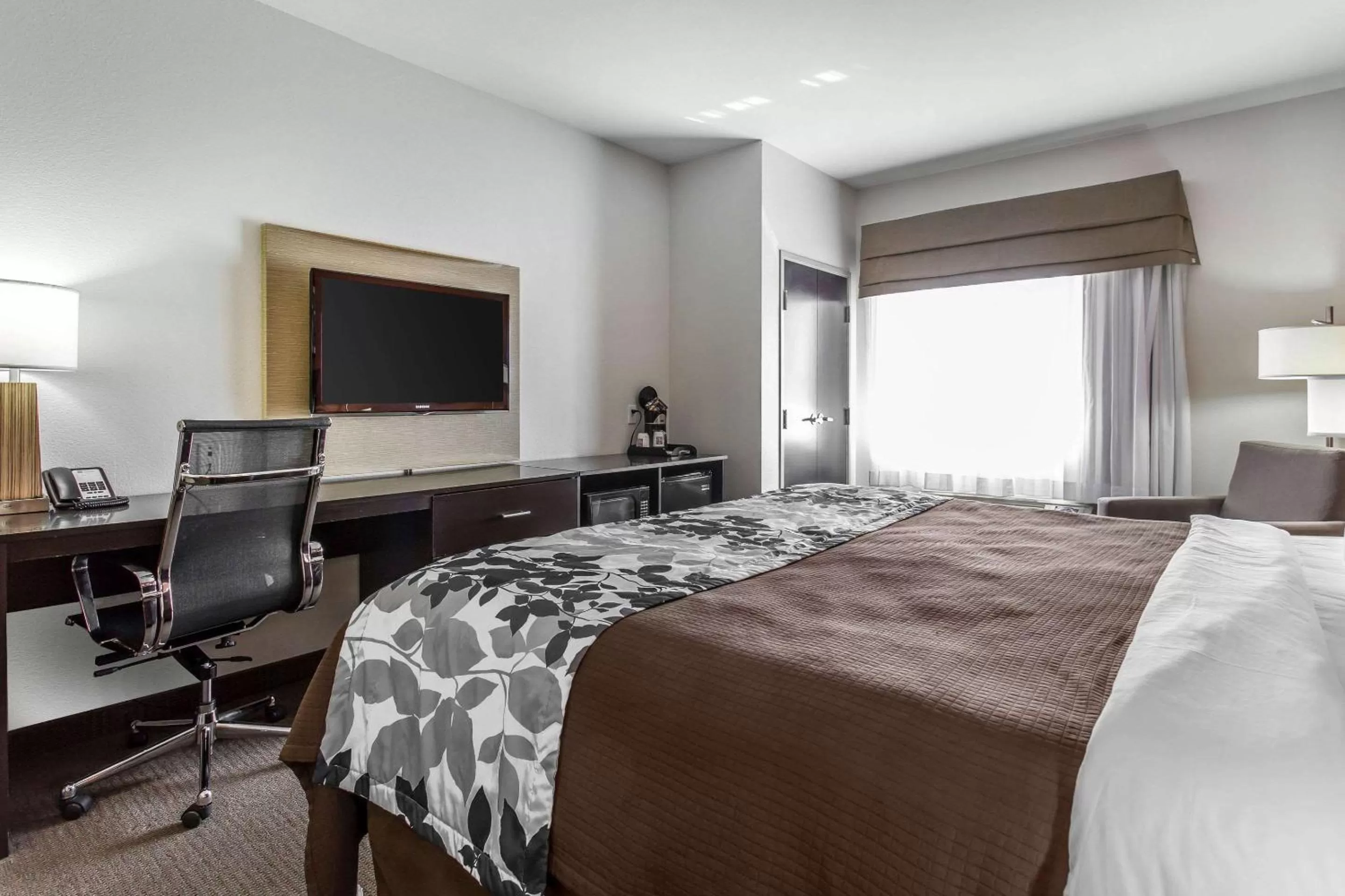 Photo of the whole room, Bed in Sleep Inn & Suites Lubbock West