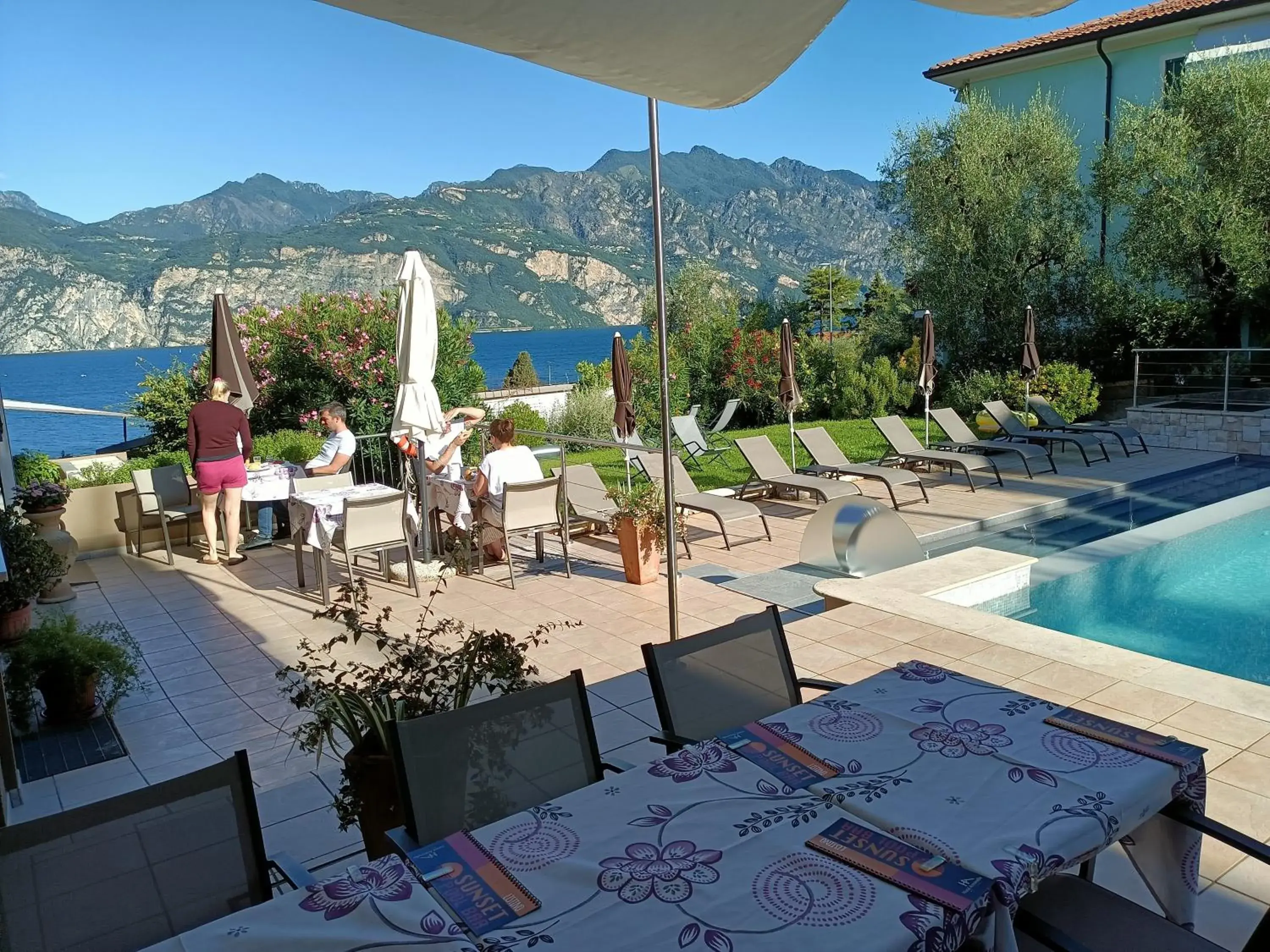 Pool View in Hotel Antonella