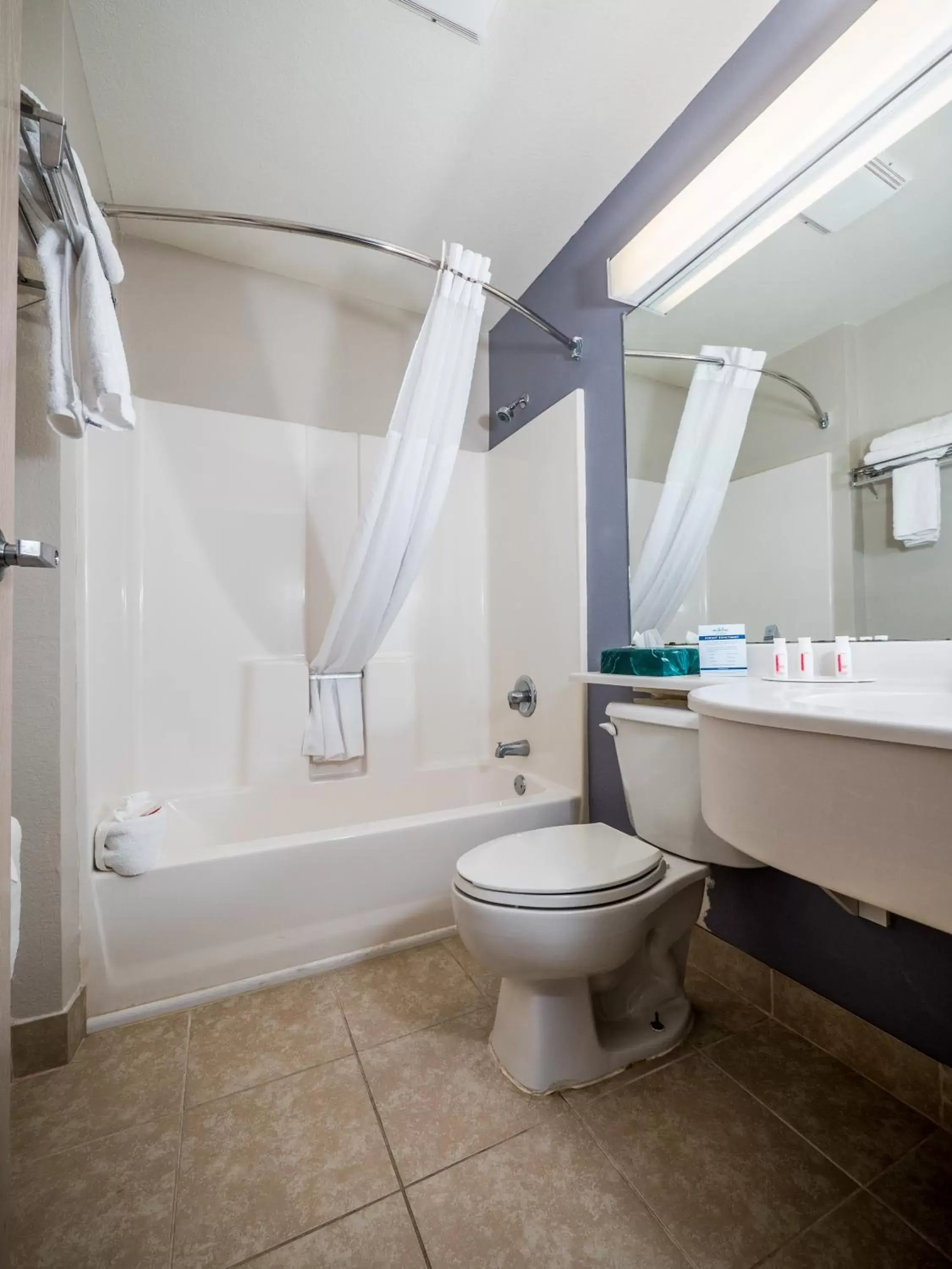 Bathroom in Microtel Inn & Suites by Wyndham Palm Coast I-95