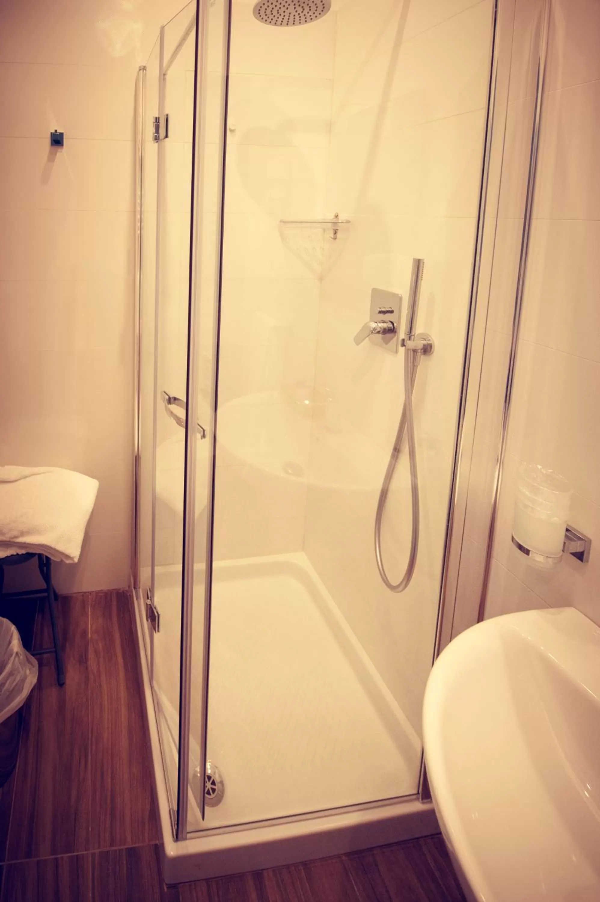 Shower in Hotel Fini