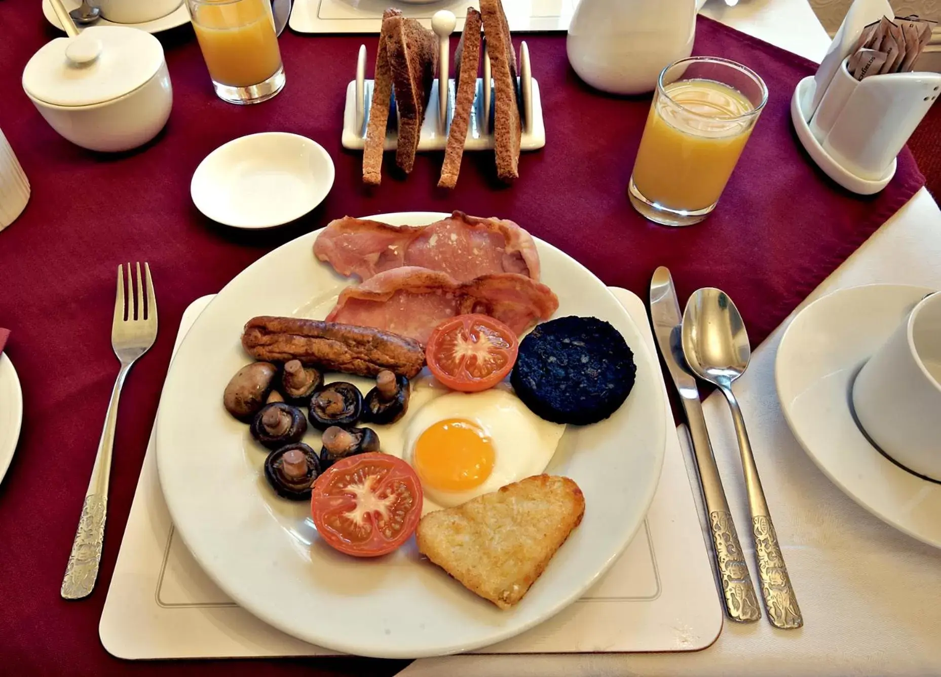 English/Irish breakfast in St Marys Guest House