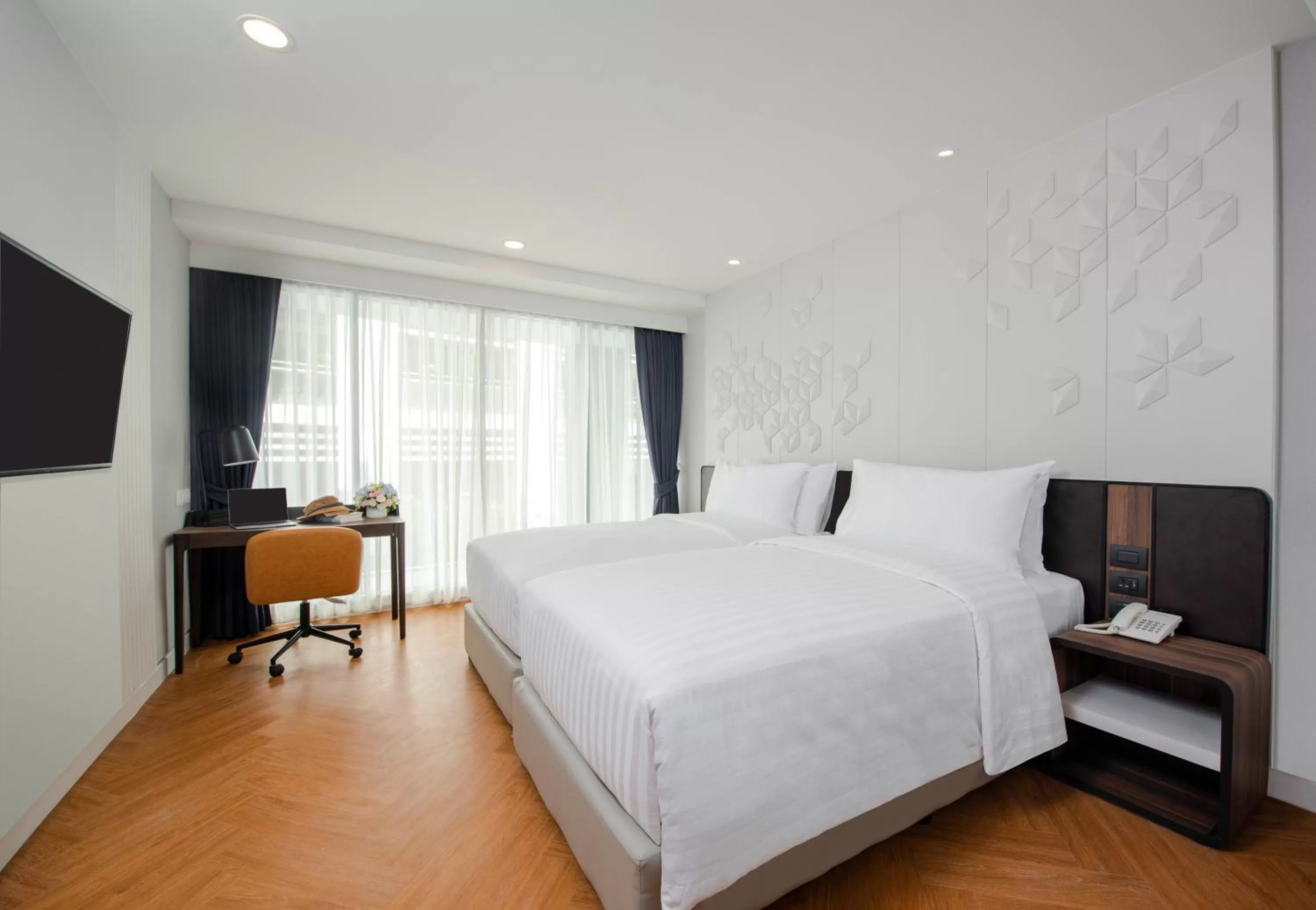 Bed in Amanta Hotel & Residence Sathorn