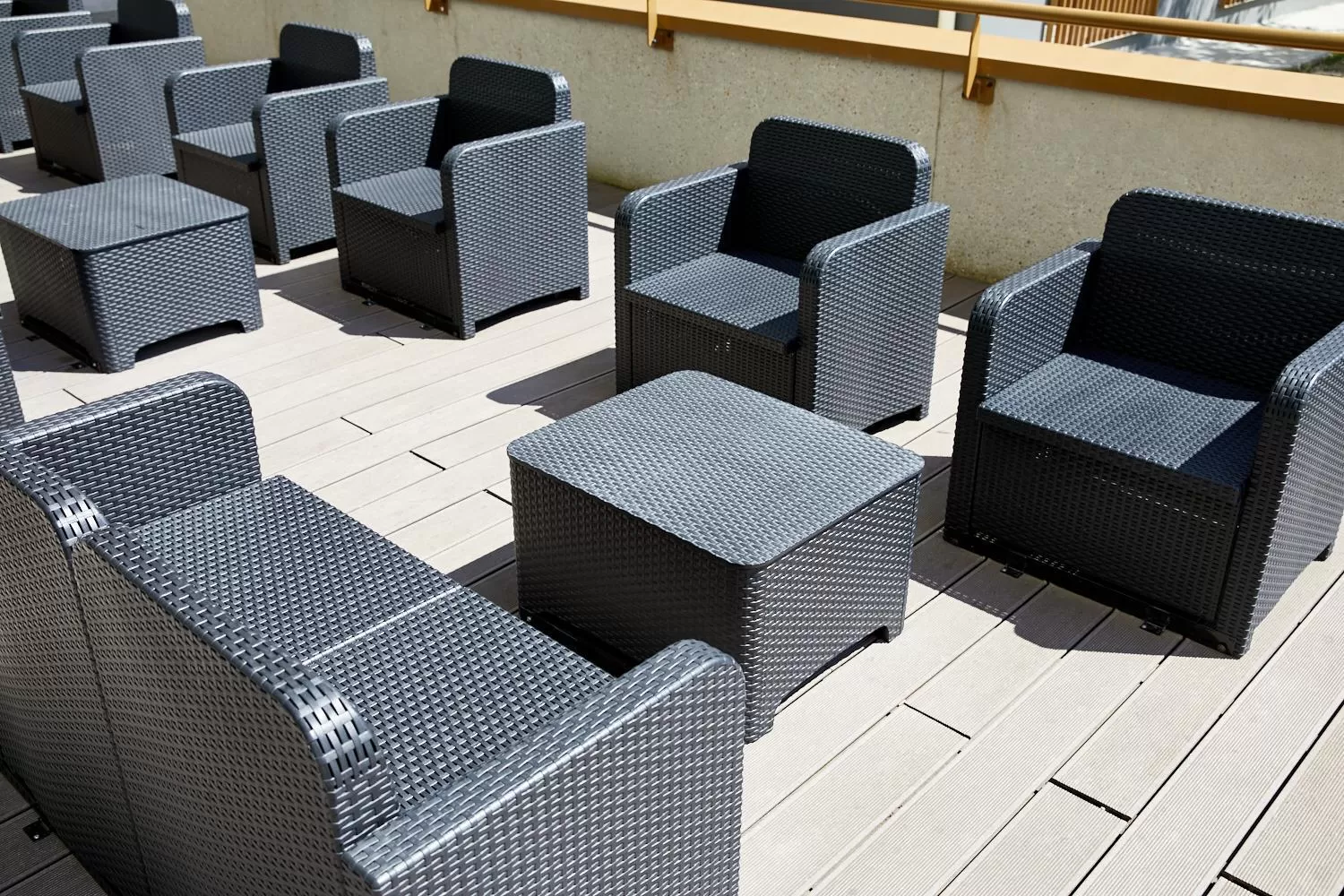 Patio in The Originals Résidence, Grenoble Université