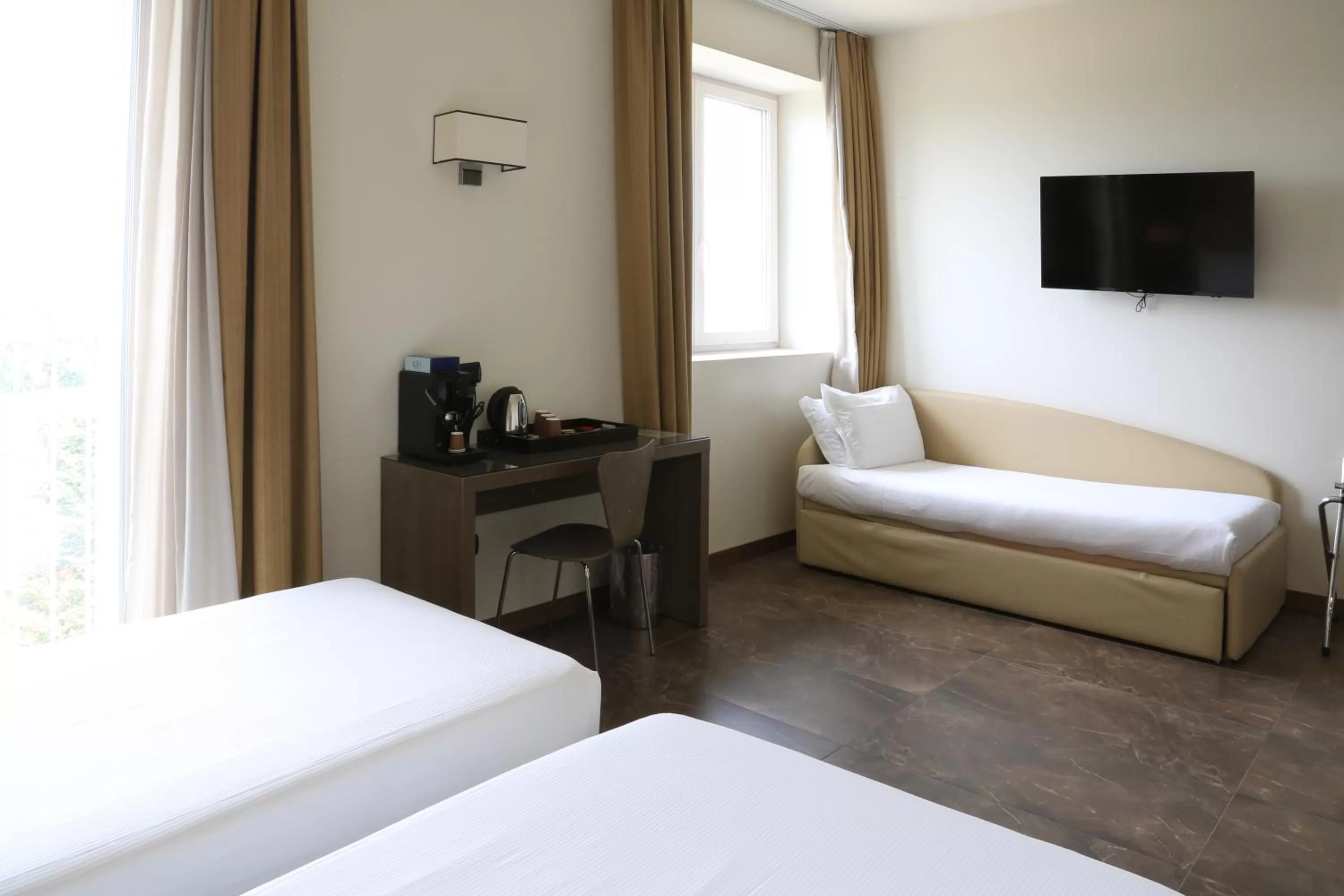 Bed in Klima Hotel Milano Fiere
