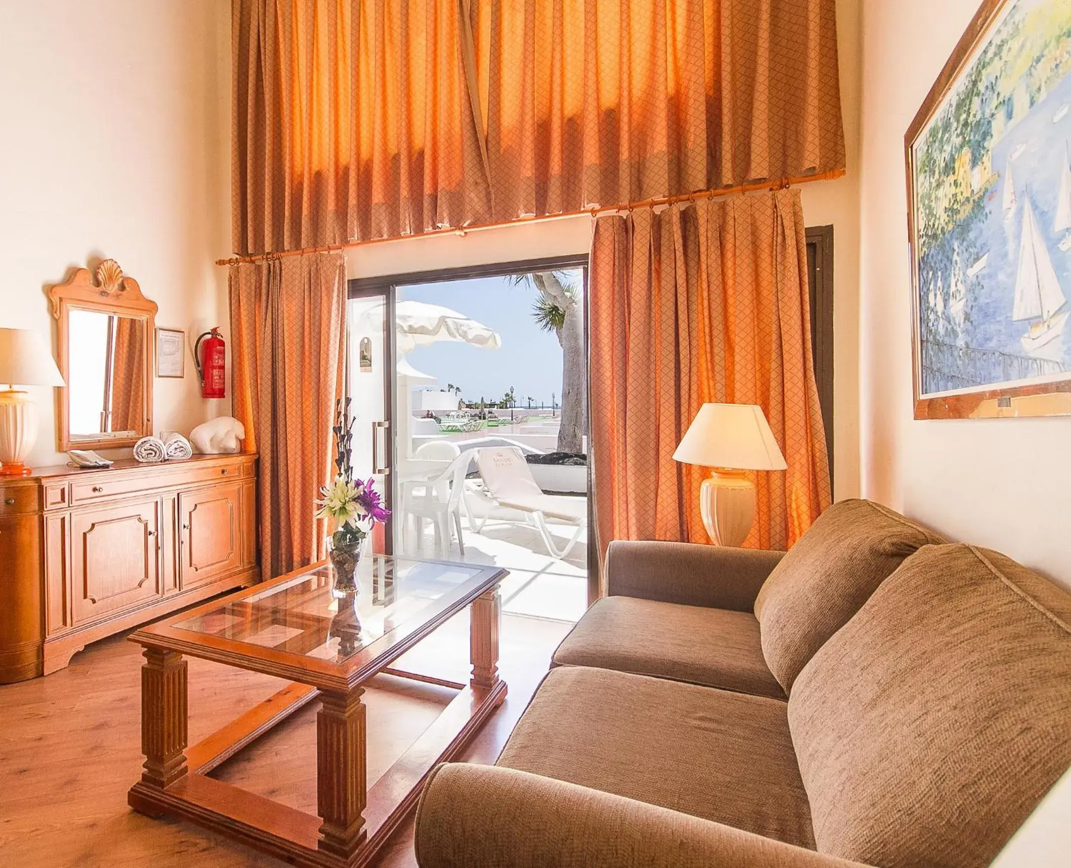 Living room in Sands Beach Active Resort