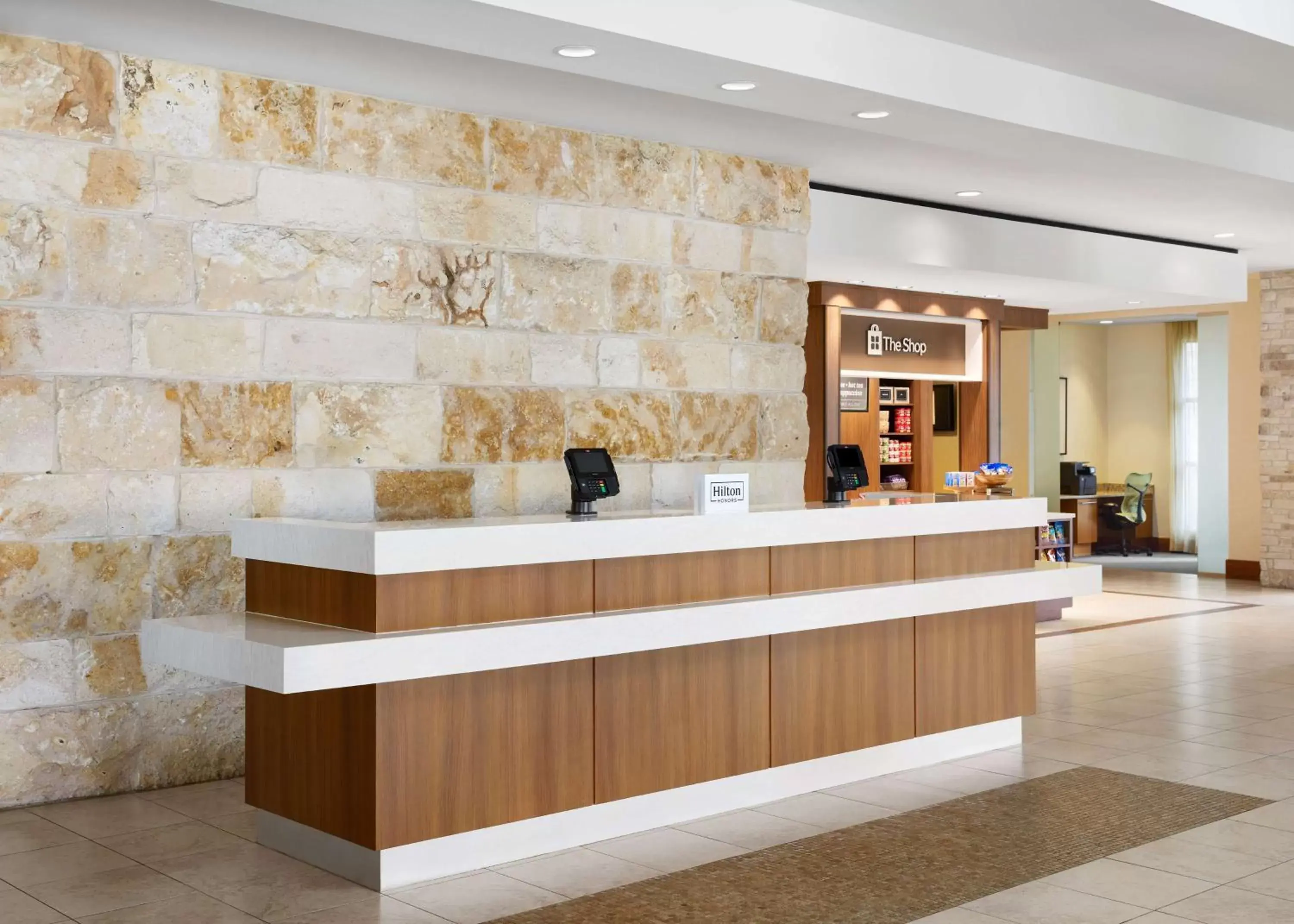 Lobby or reception in Hilton Garden Inn Dallas Richardson Lobby or reception in Hilton Garden Inn Dallas Richardson