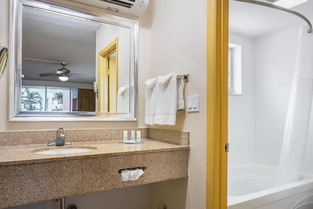 Bathroom in Quality Inn and Suites Montreal East