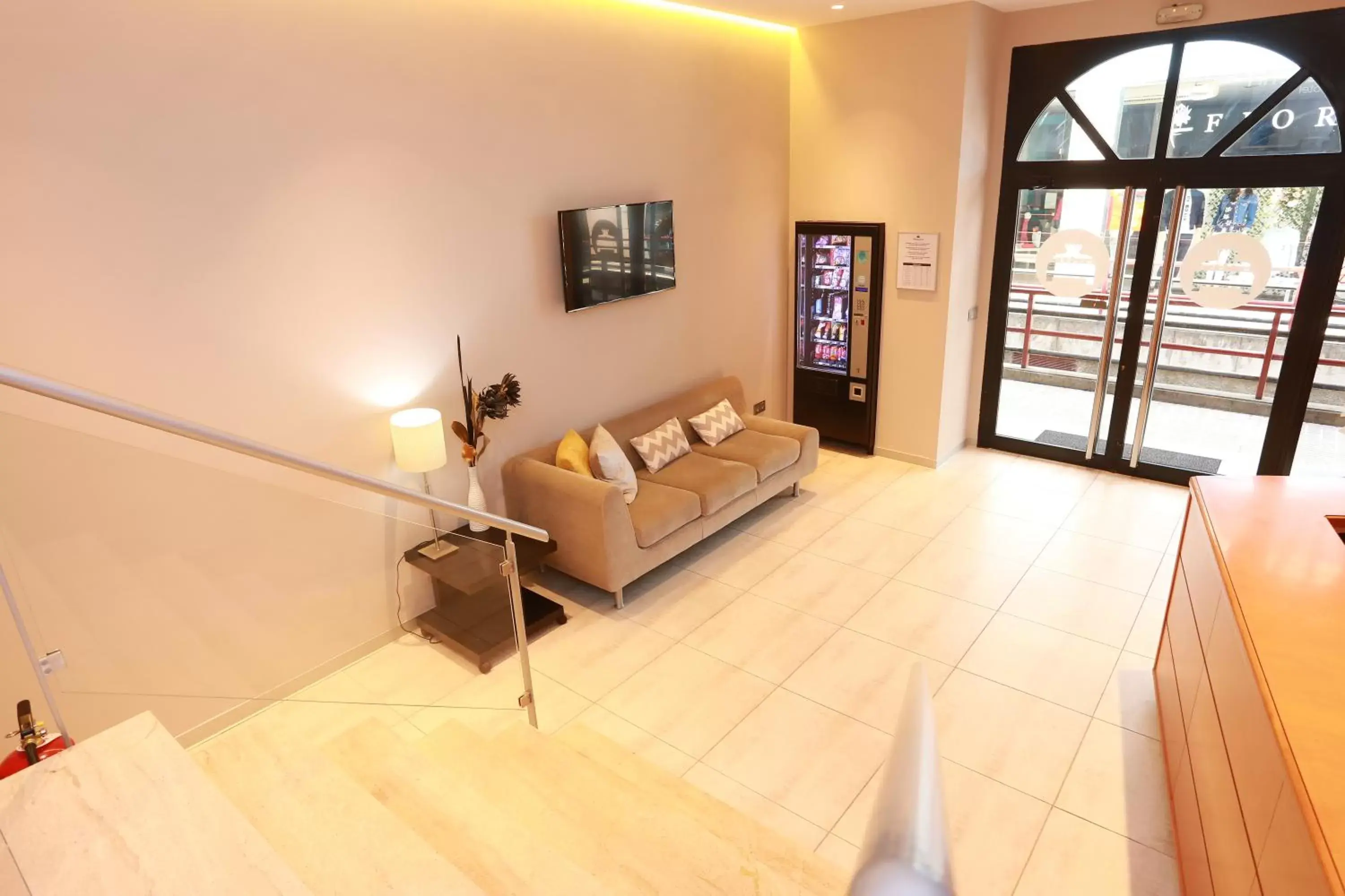 Lobby or reception, Seating Area in Hotel Villa de Verín