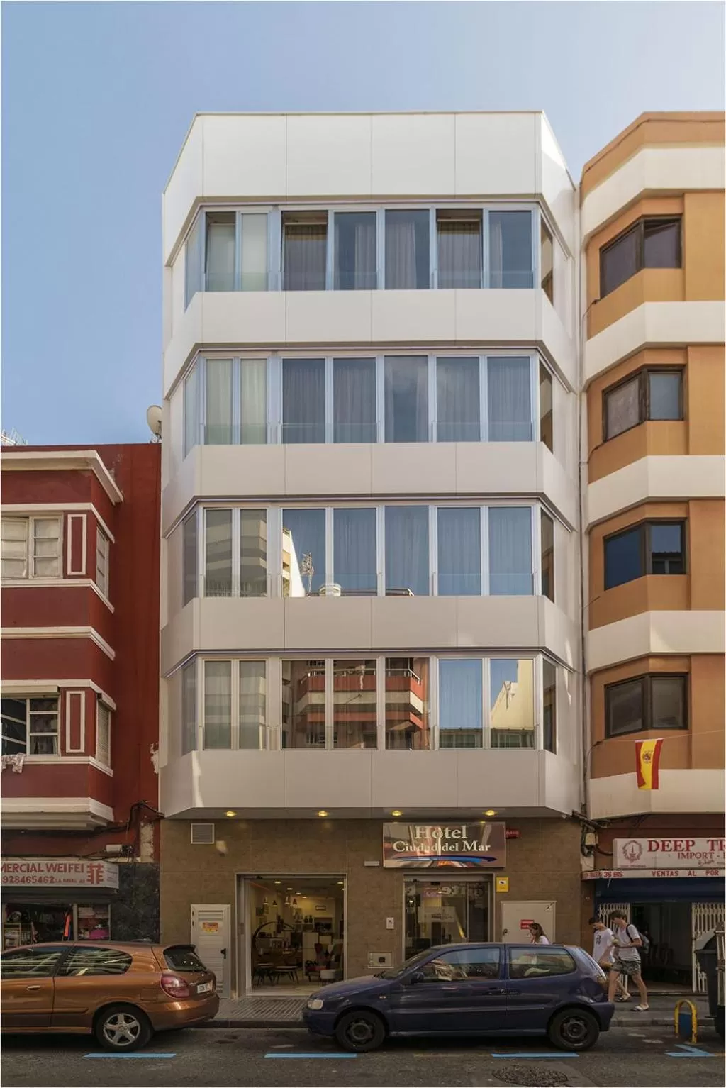 Facade/entrance in Hotel Ciudad del Mar