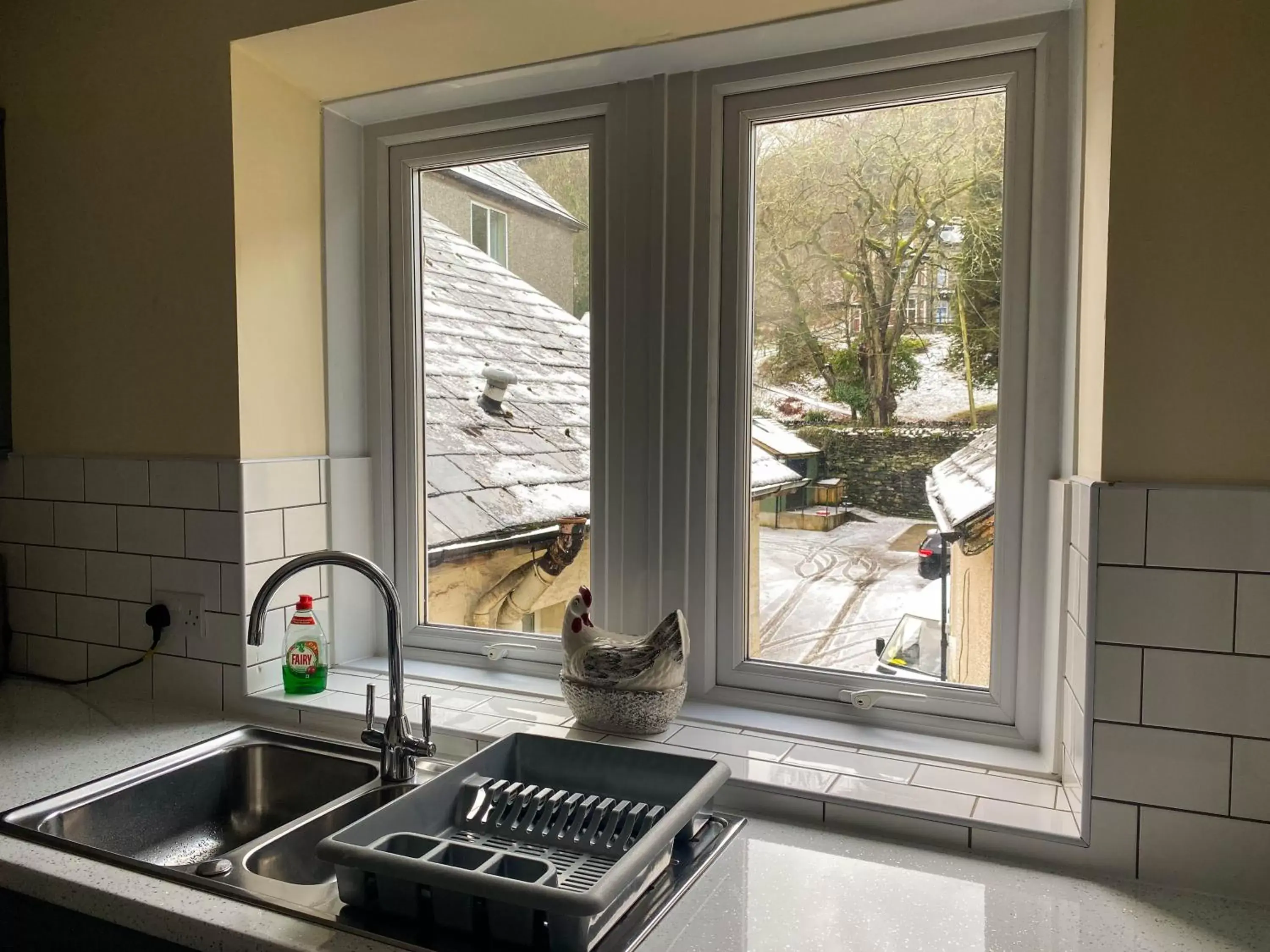 Kitchen/Kitchenette in Glan Aber Hotel