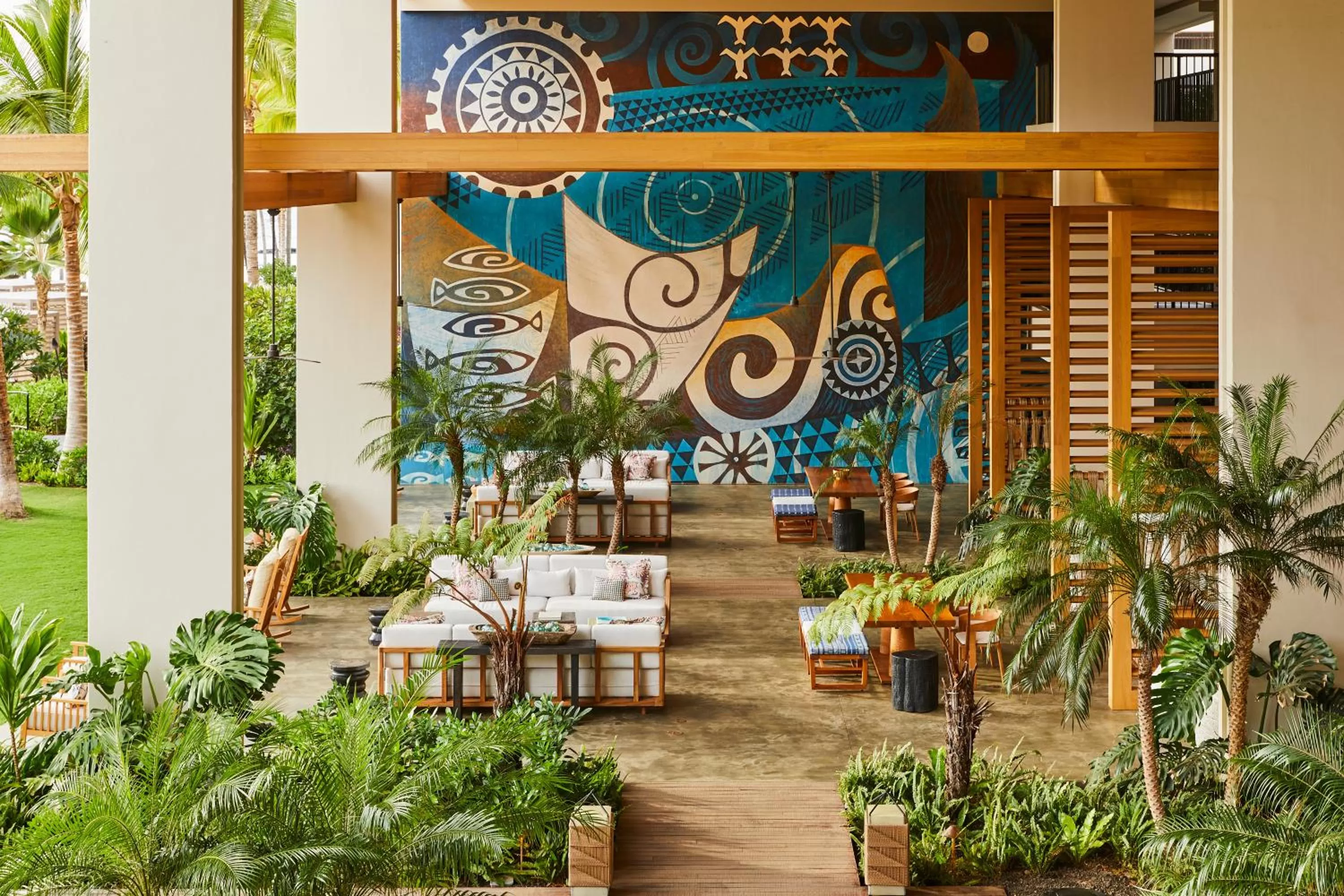 Lobby or reception in Mauna Lani, Auberge Collection