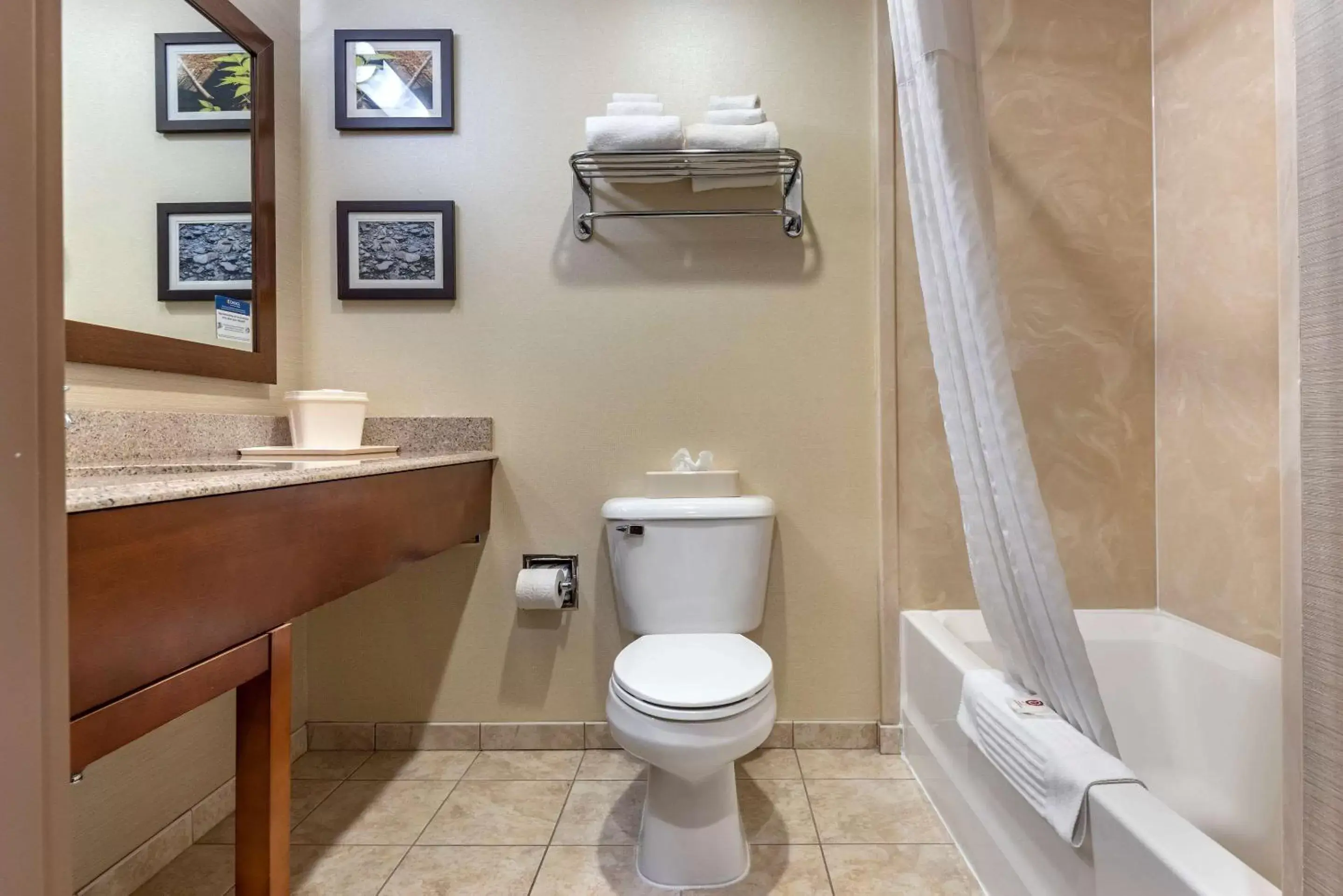 Photo of the whole room, Bathroom in Comfort Inn & Suites Farmington - Victor