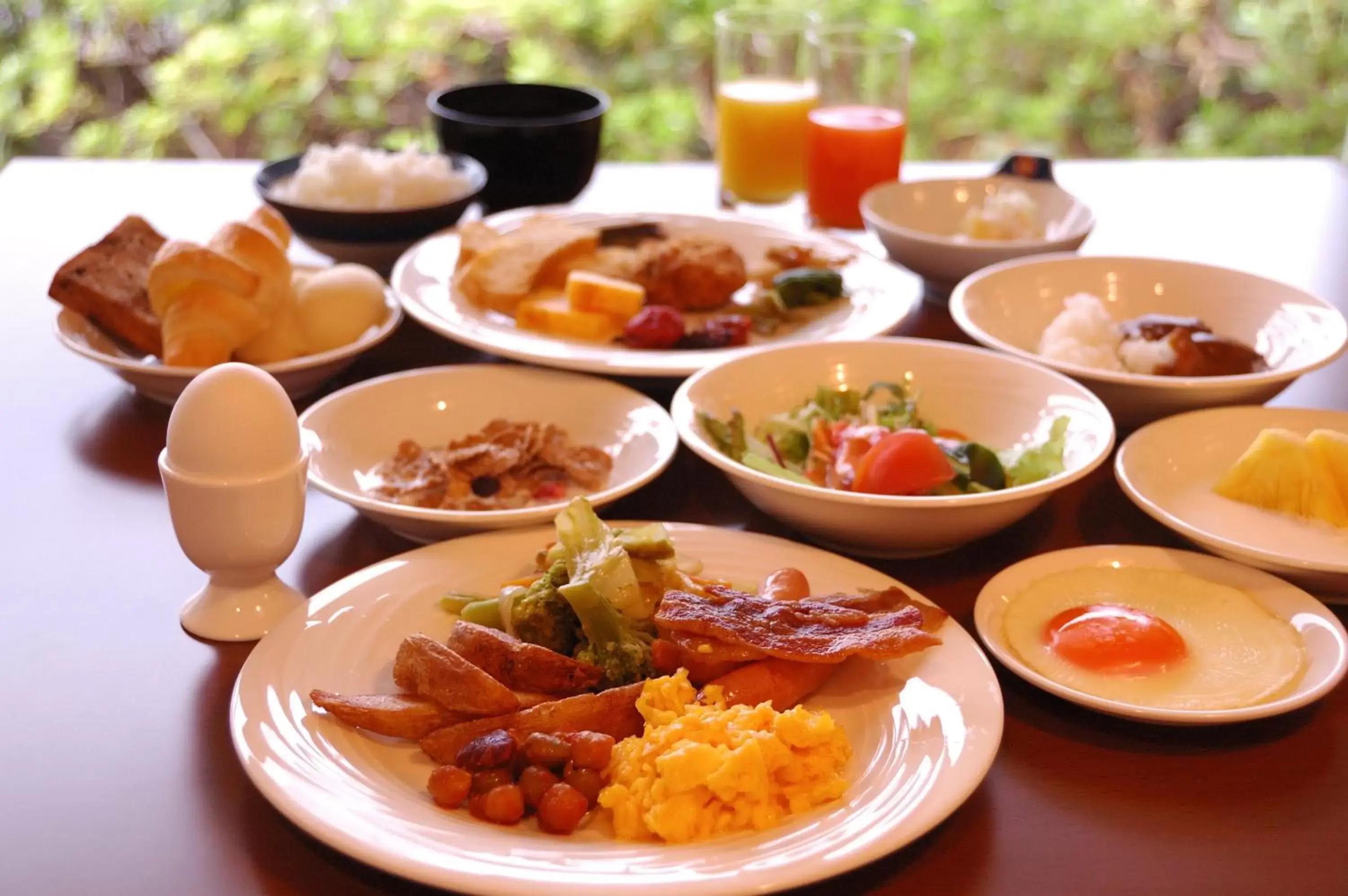 Buffet breakfast in Hotel New Otani Nagaoka