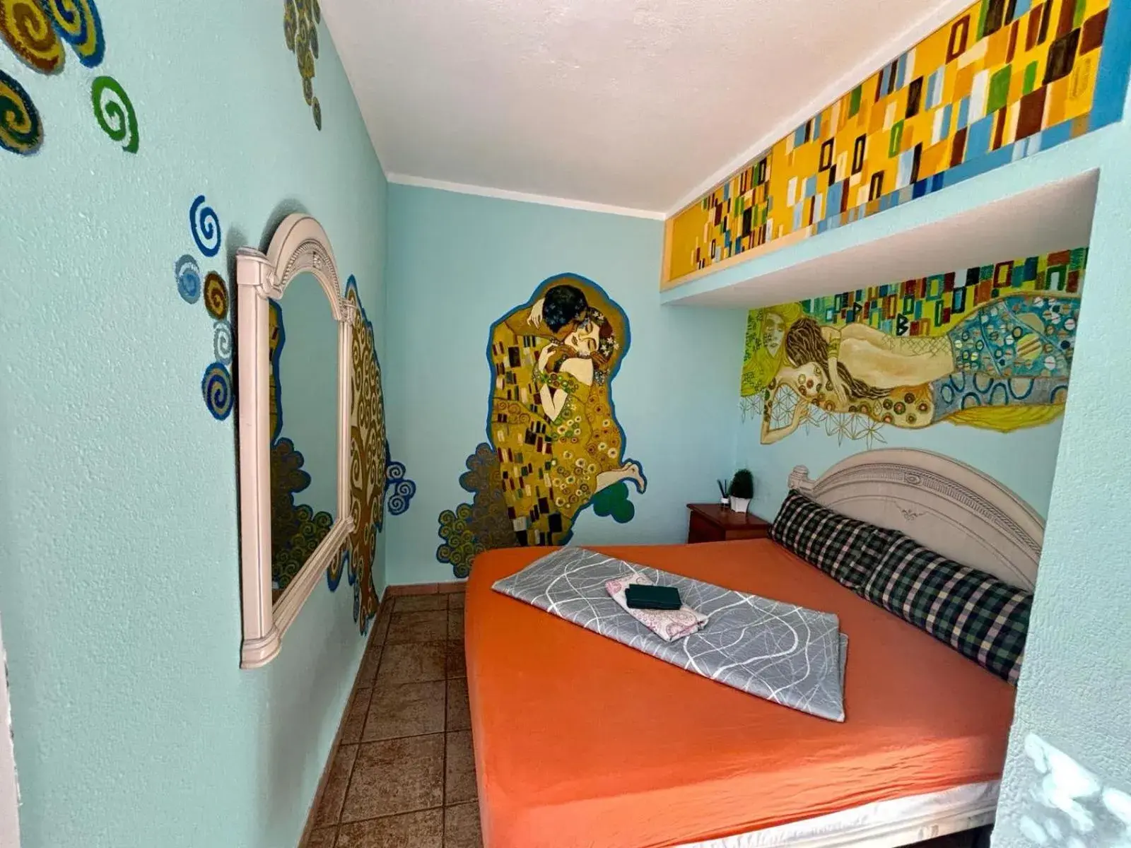 Bed in Hostel Los Duendes del Sur Bed in Hostel Los Duendes del Sur