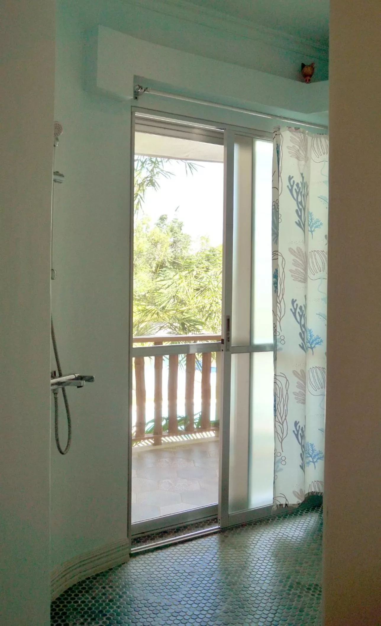 Shower in Bohol Dreamcatcher Resort