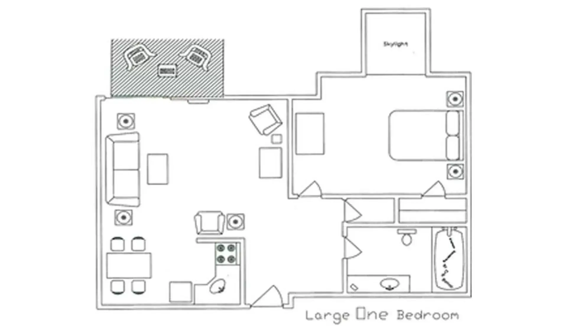Floor Plan in Stoneridge Resort