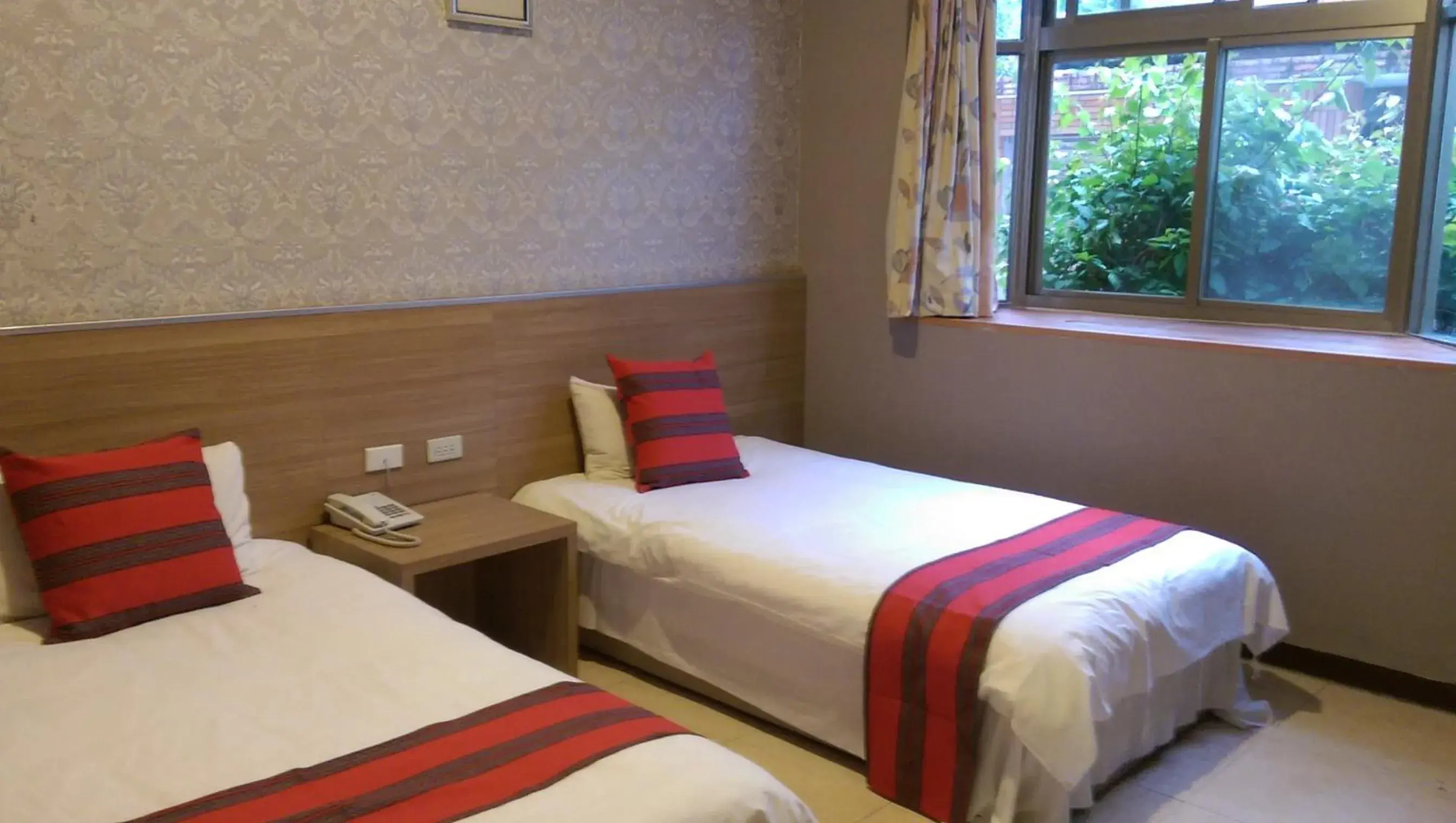 Mountain view, Bed in Liwu Hotel Taroko