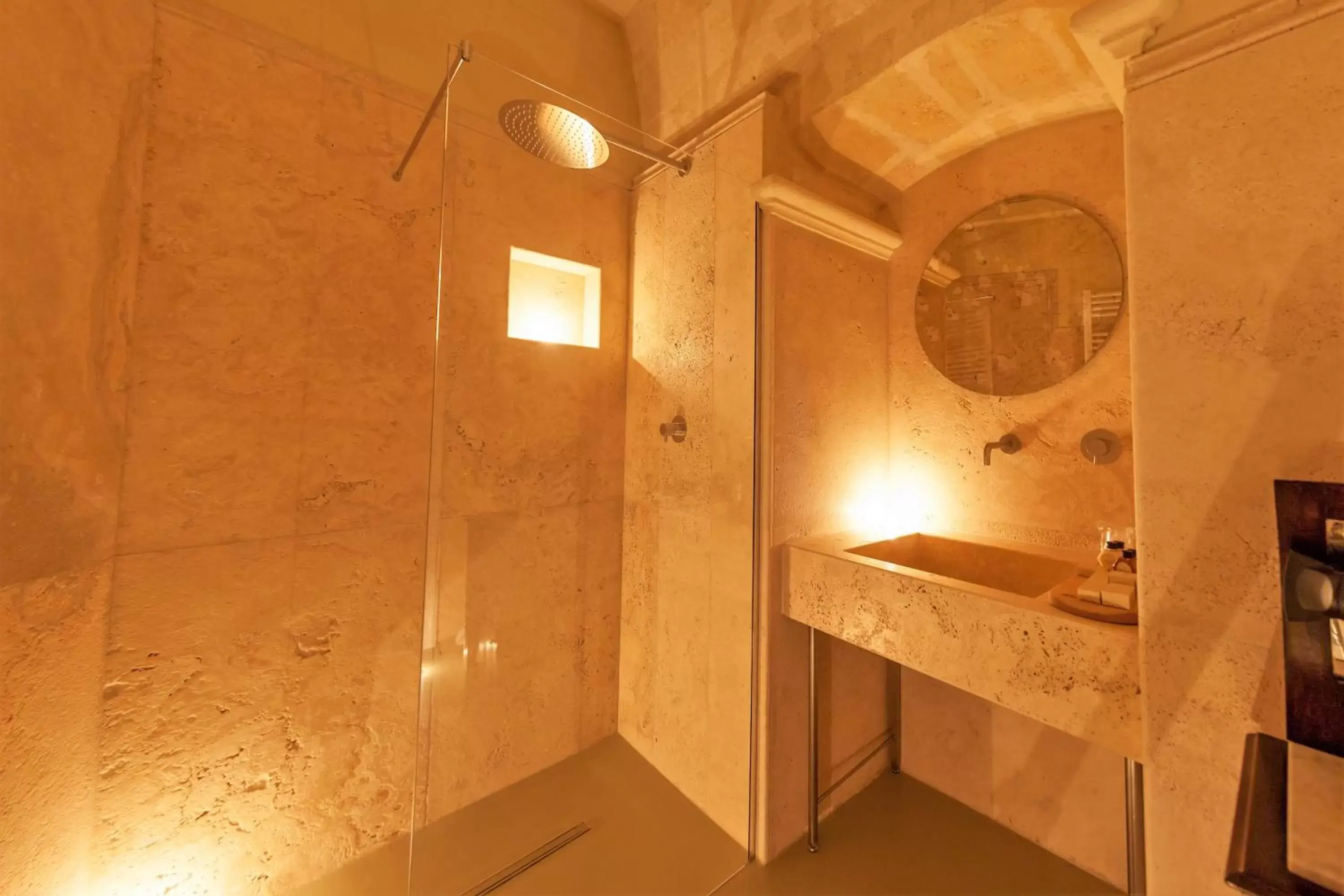 Shower, Bathroom in Palazzo Del Duca Luxury Hotel & Restaurant