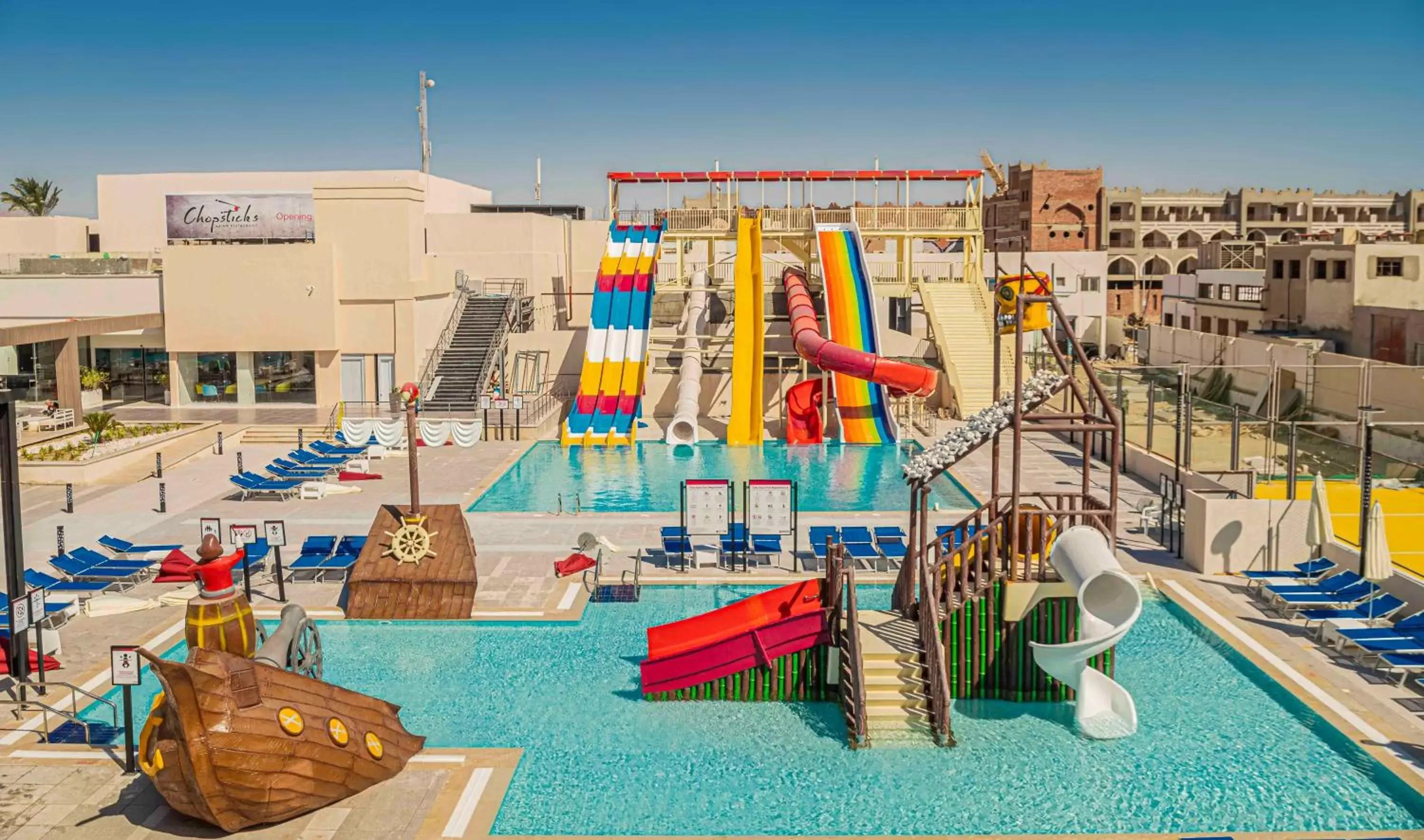 Aqua park, Water Park in Amarina Abu Soma Resort & Aquapark