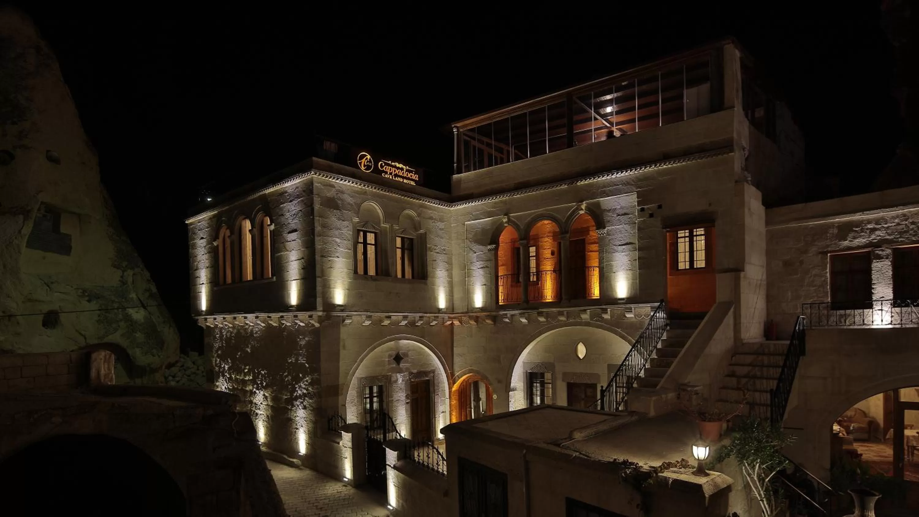 Facade/entrance in Cappadocia Cave Land Hotel