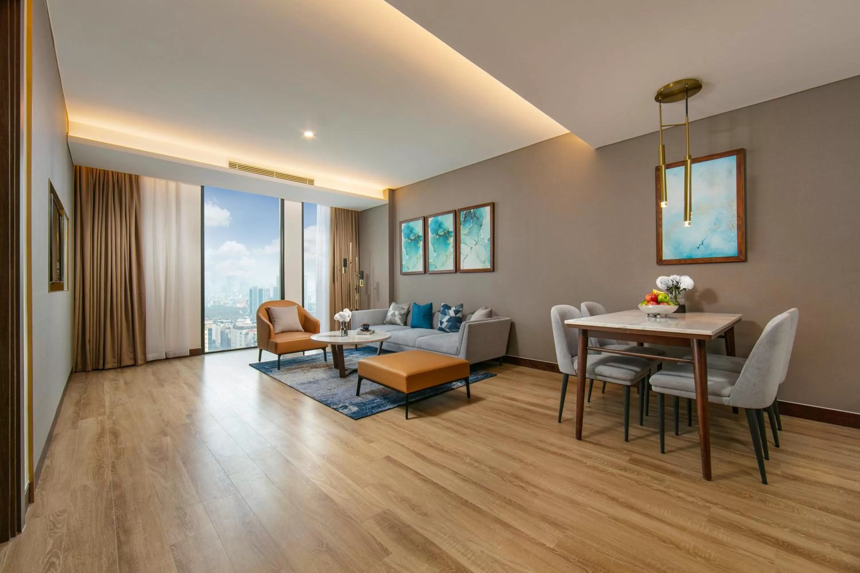 Bathroom in Mövenpick Living West Hanoi