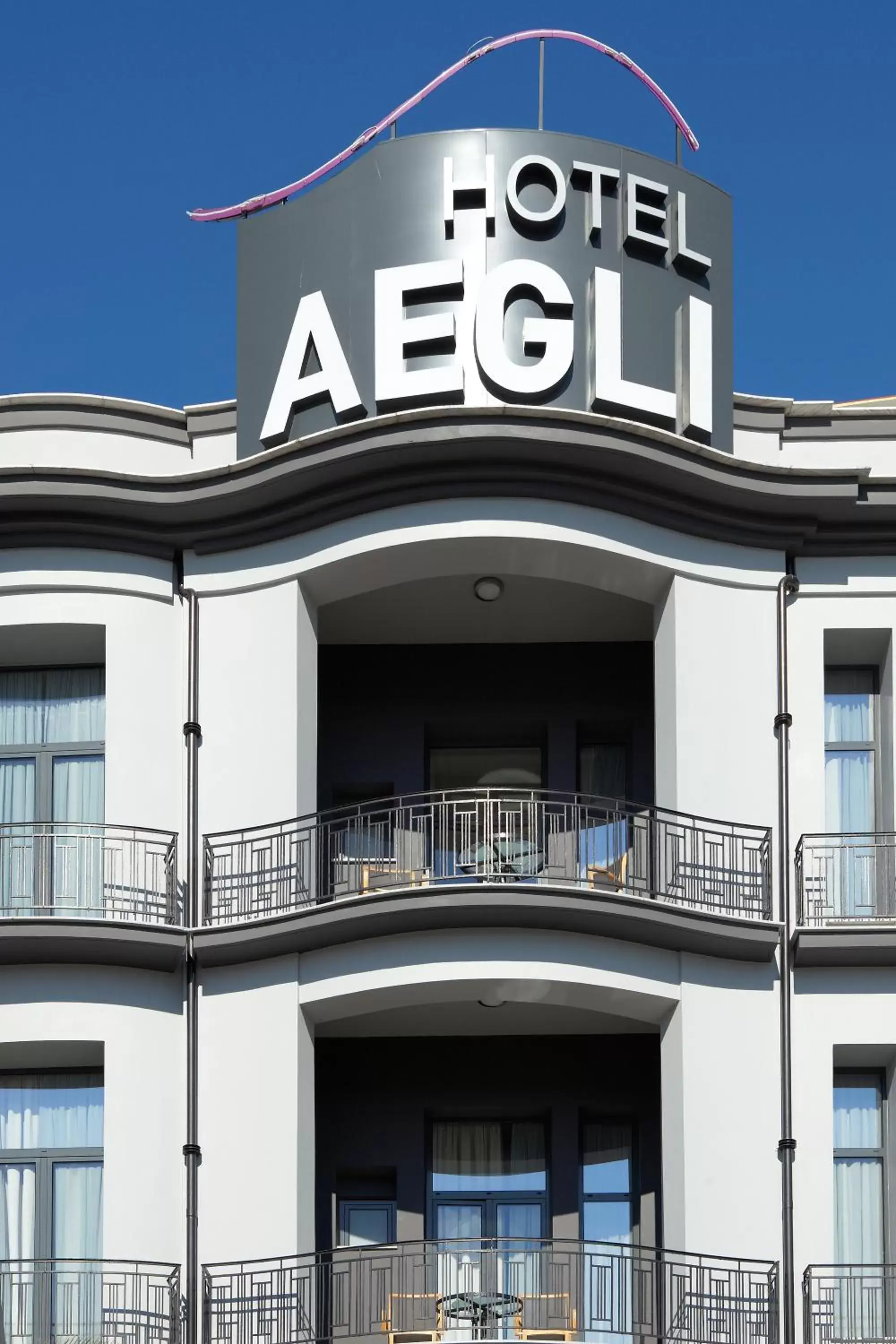 Property building, Facade/Entrance in Aegli Hotel Volos