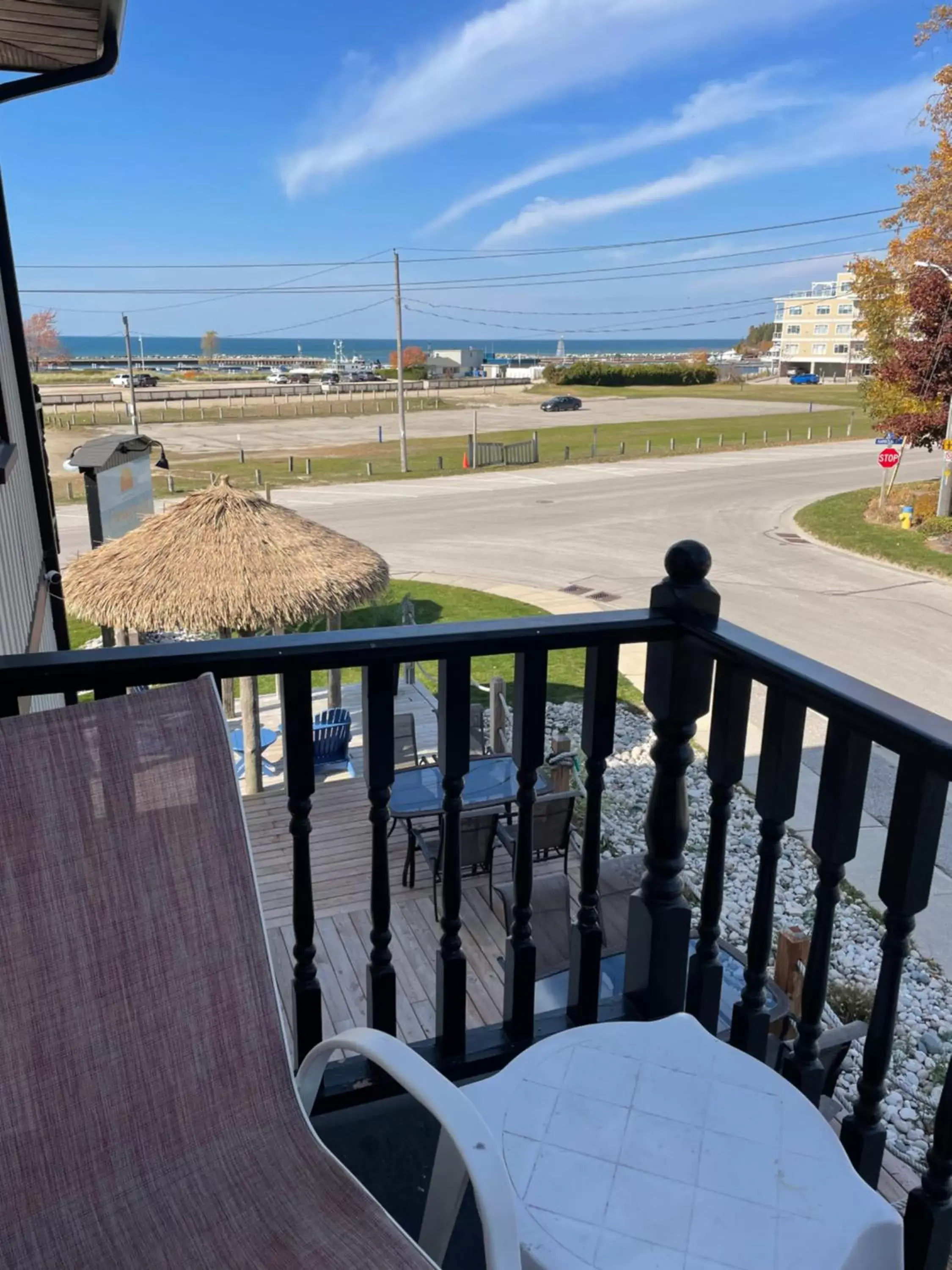 Balcony/Terrace in Paradise Inn On the Beach