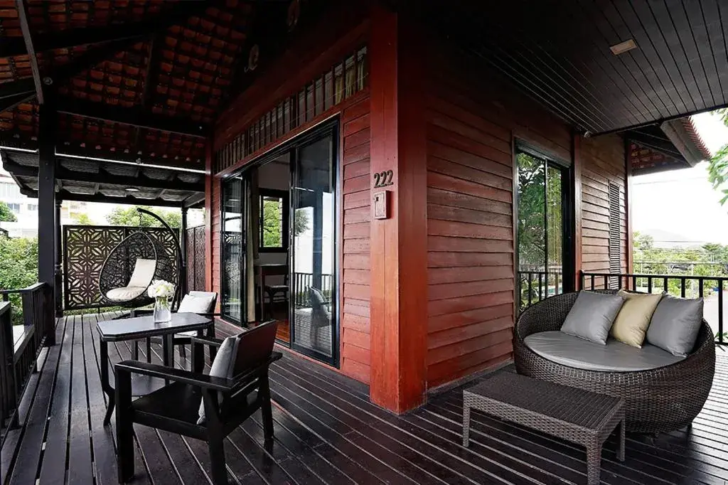 Balcony/Terrace in Praseban Resort