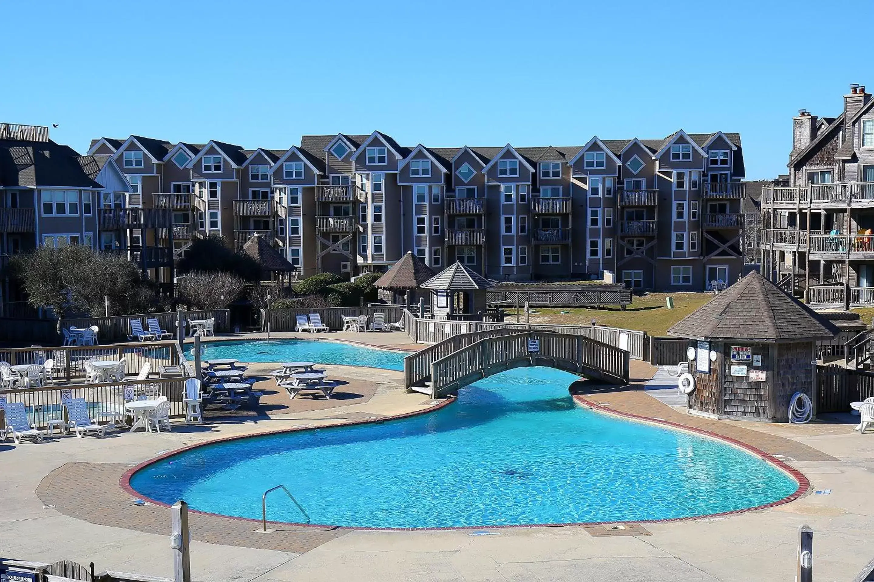 Swimming Pool in Barrier Island Station, a VRI resort