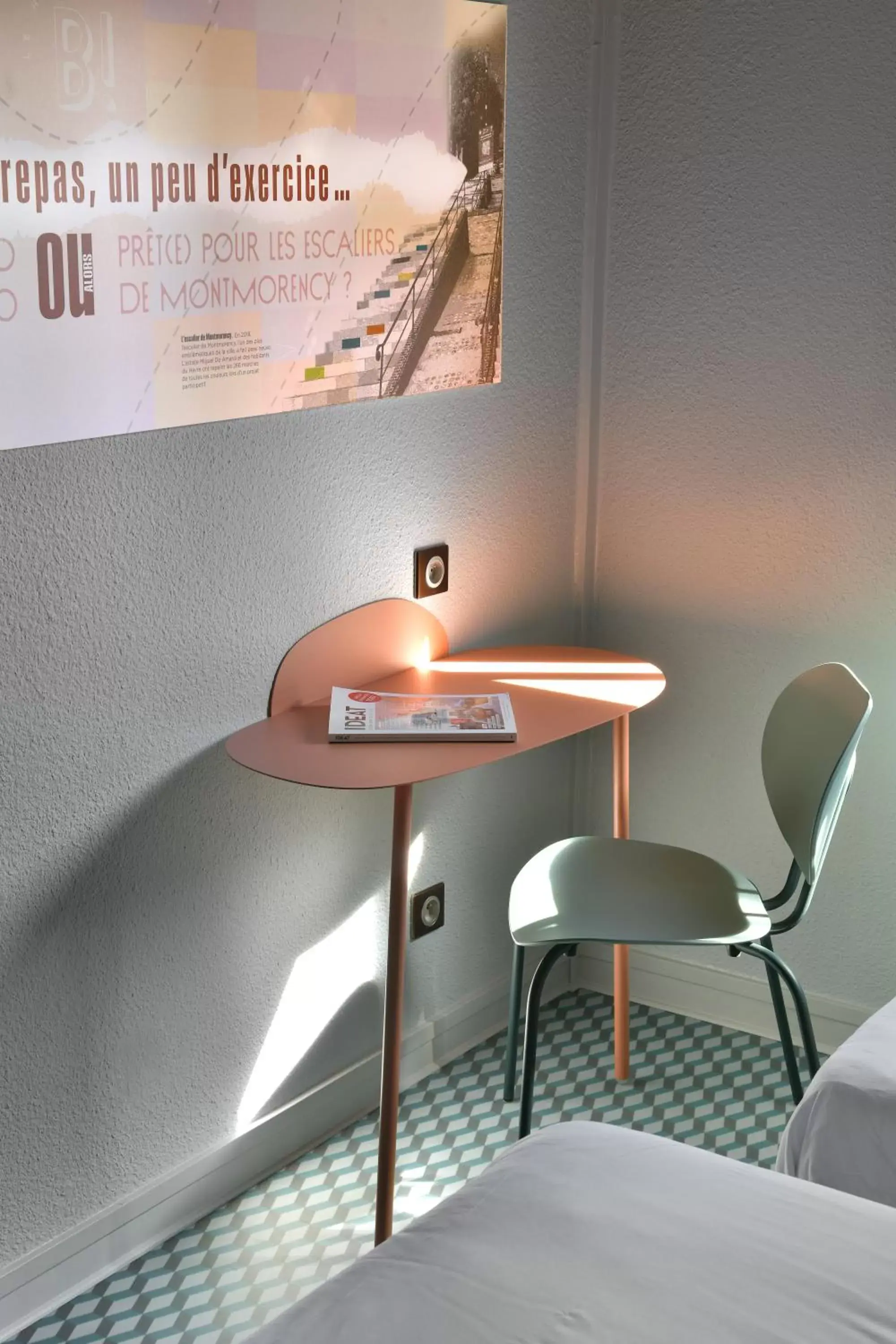 Bedroom in Birgit Hôtel Le Havre Centre Bedroom in Birgit Hôtel Le Havre Centre