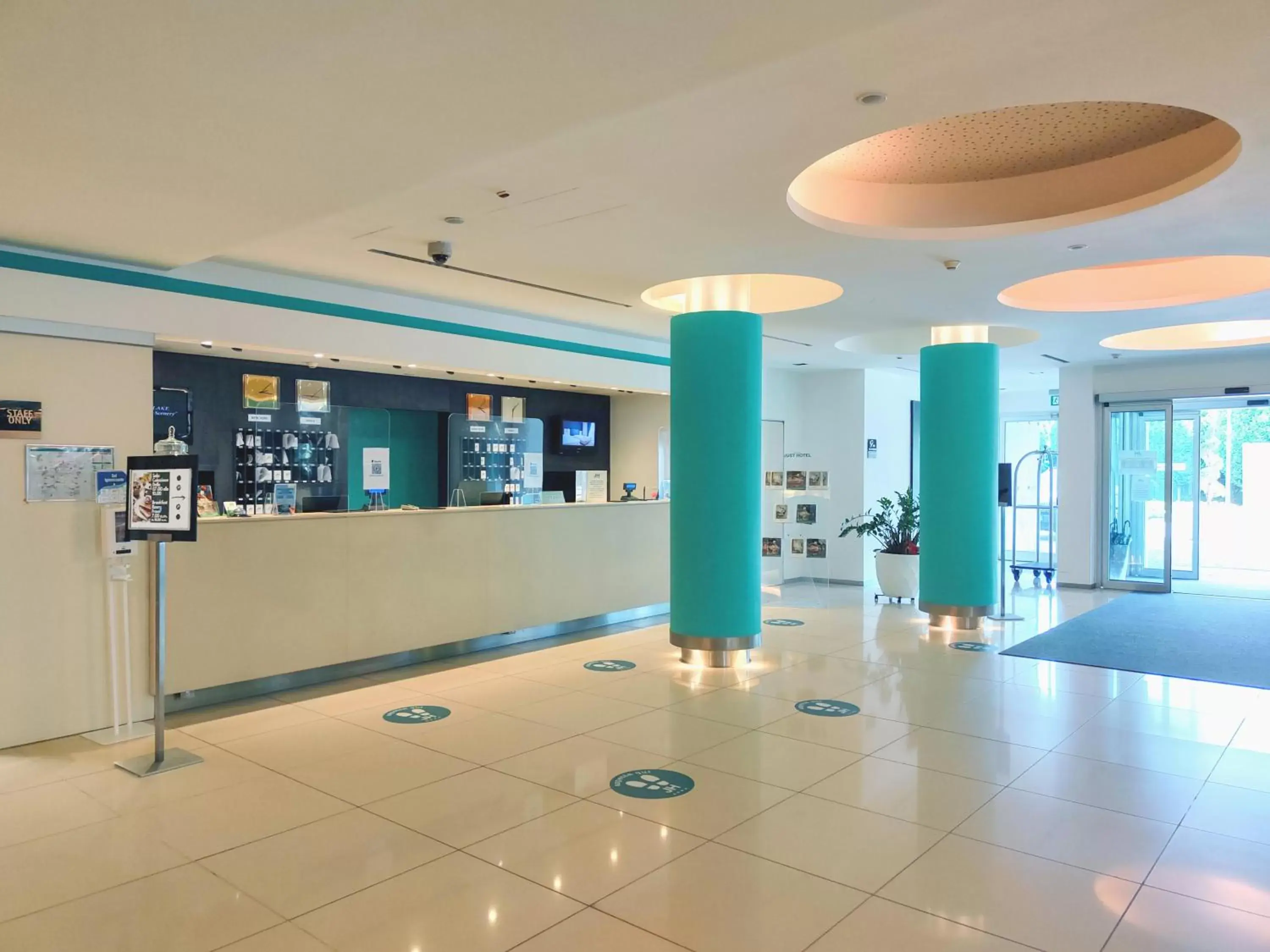 Lobby or reception in Just Hotel Lomazzo Fiera