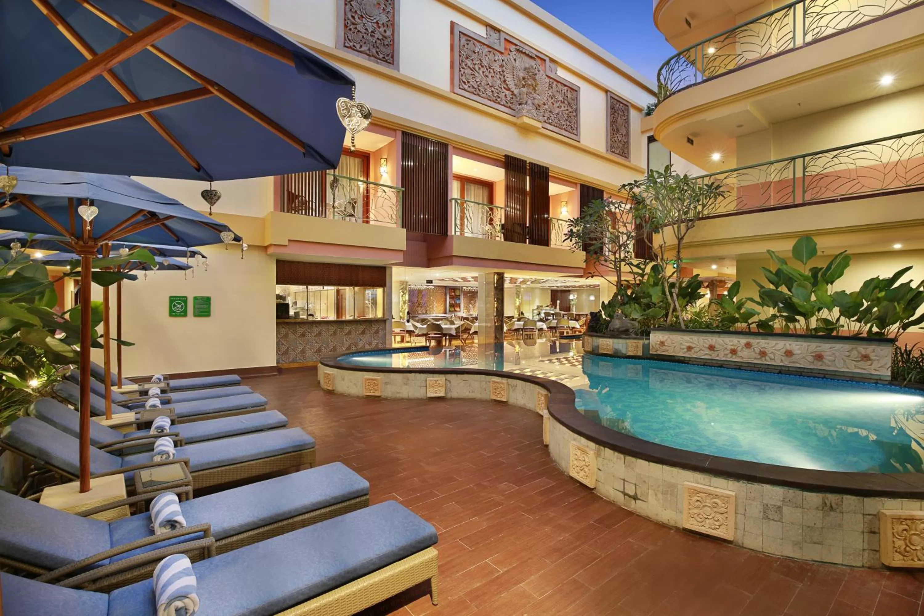 Swimming pool in SenS Hotel and Spa