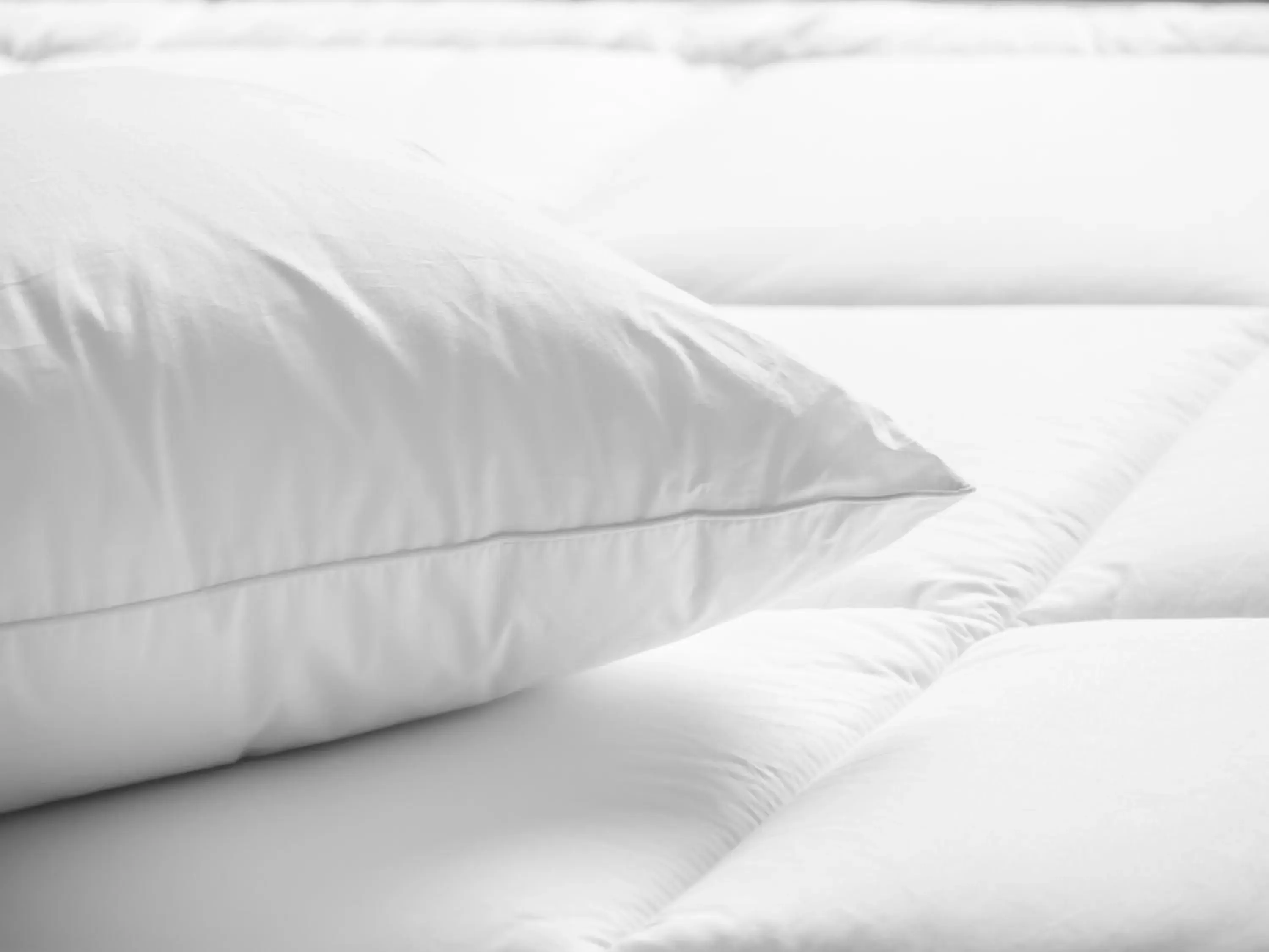Bed in Sheraton Norfolk Waterside Hotel