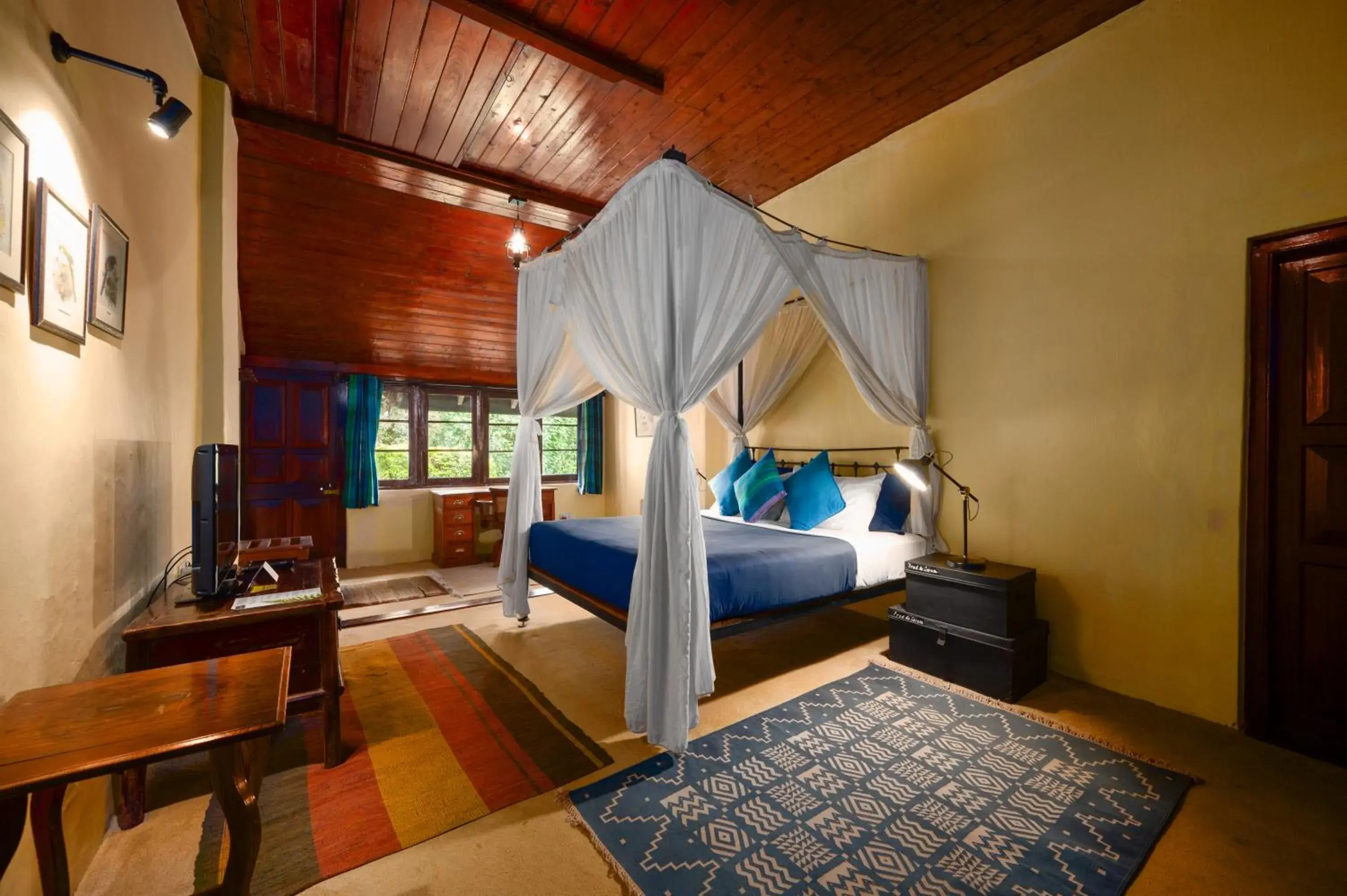 Bed in Ferncliff Bungalow