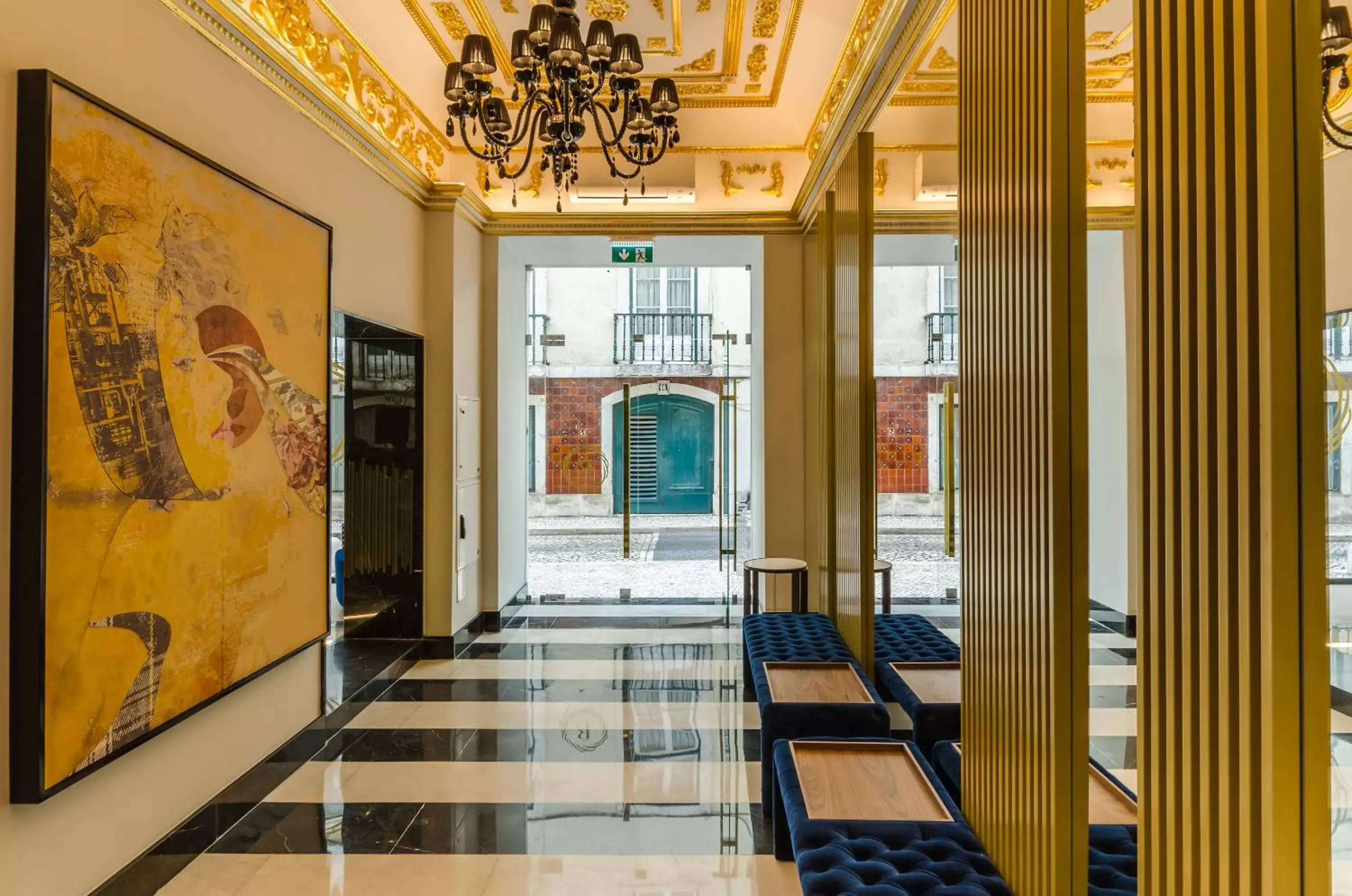 Lobby or reception in Hotel INN Rossio