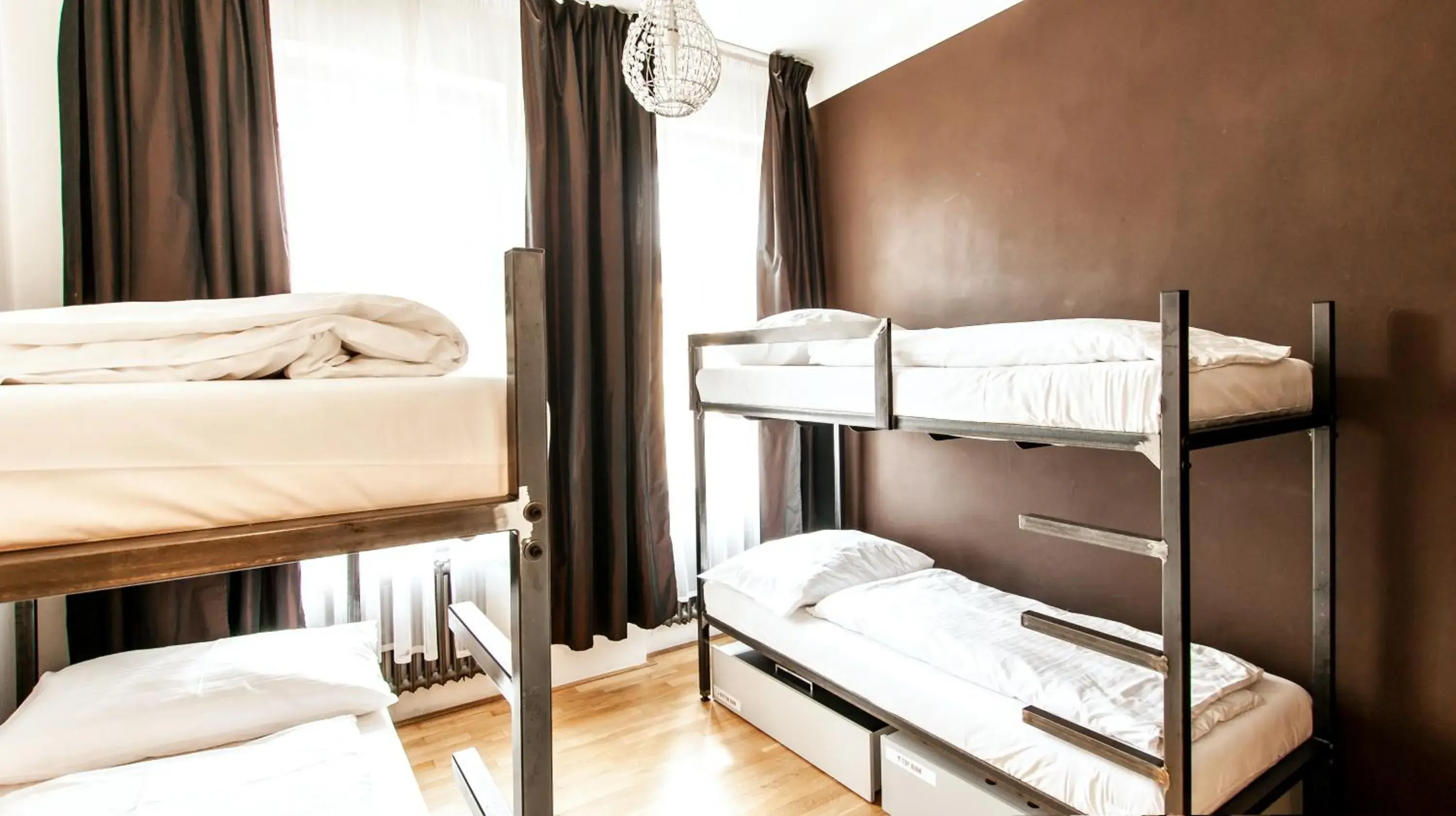 Quadruple Room with Private Bathroom in Czech Inn Hostel