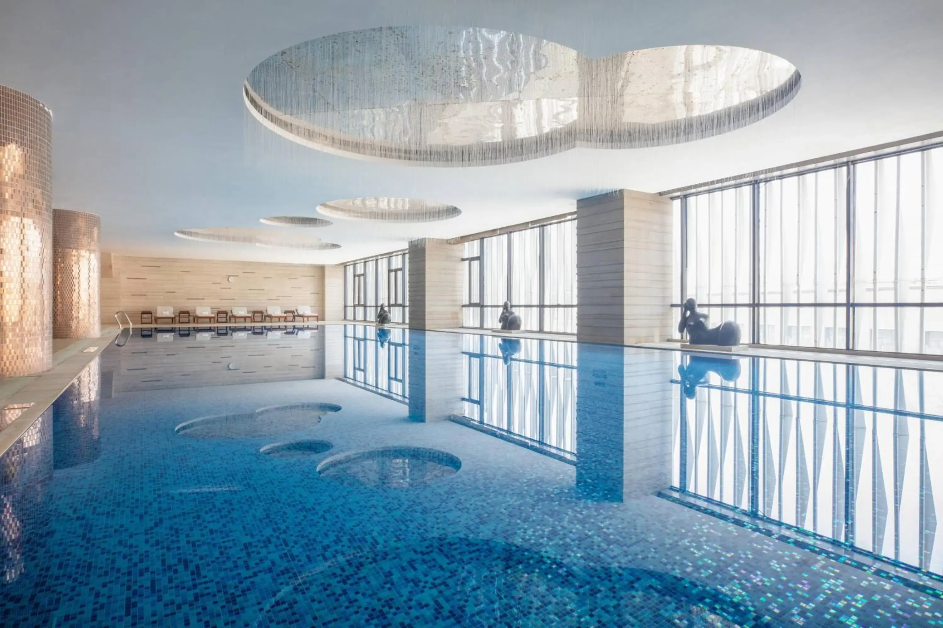 Swimming Pool in Sheraton Changzhou Xinbei Hotel