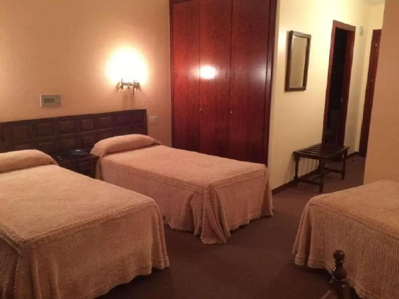 Bed in Hotel Folch Bed in Hotel Folch