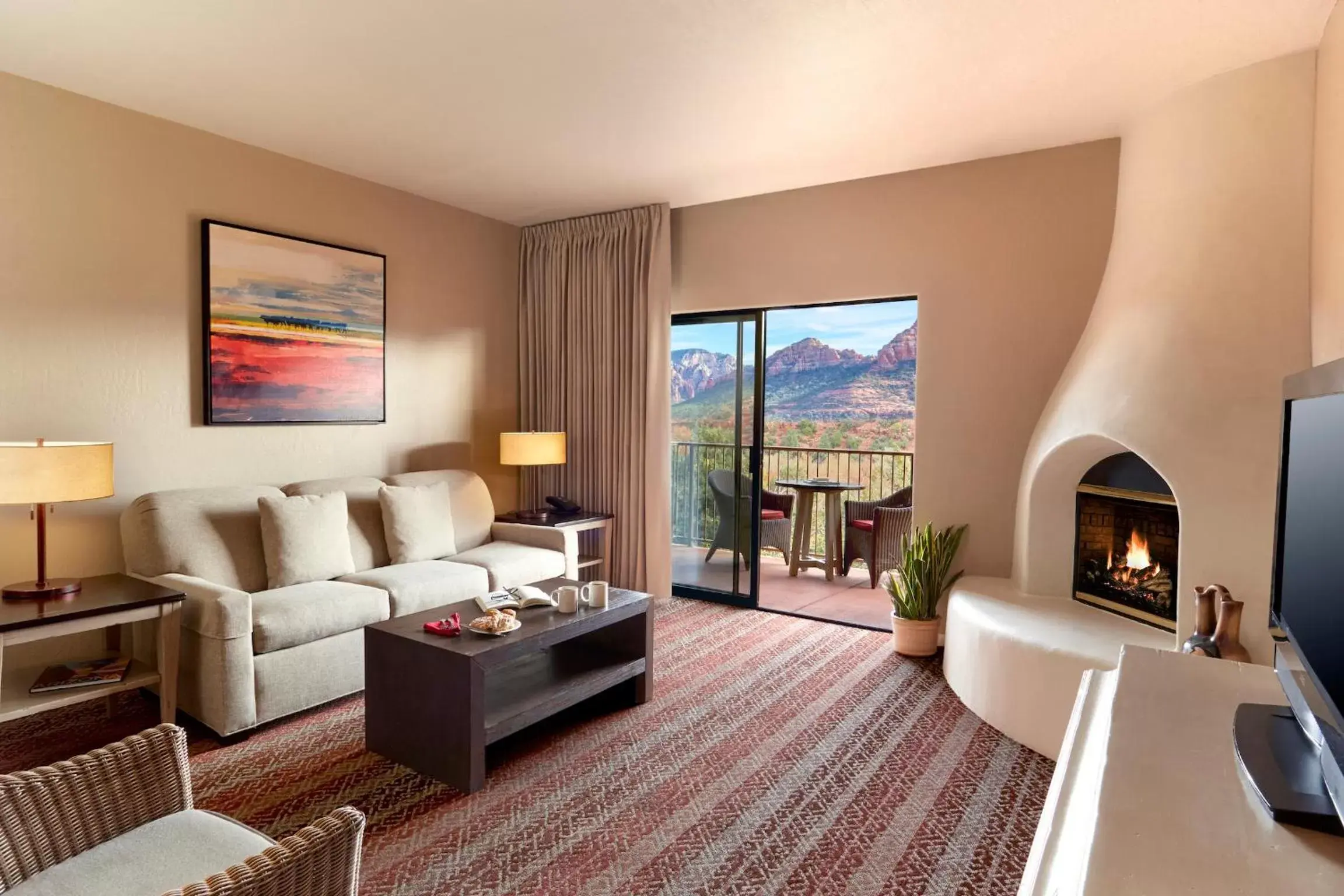 Living room, Seating Area in Orchards Inn